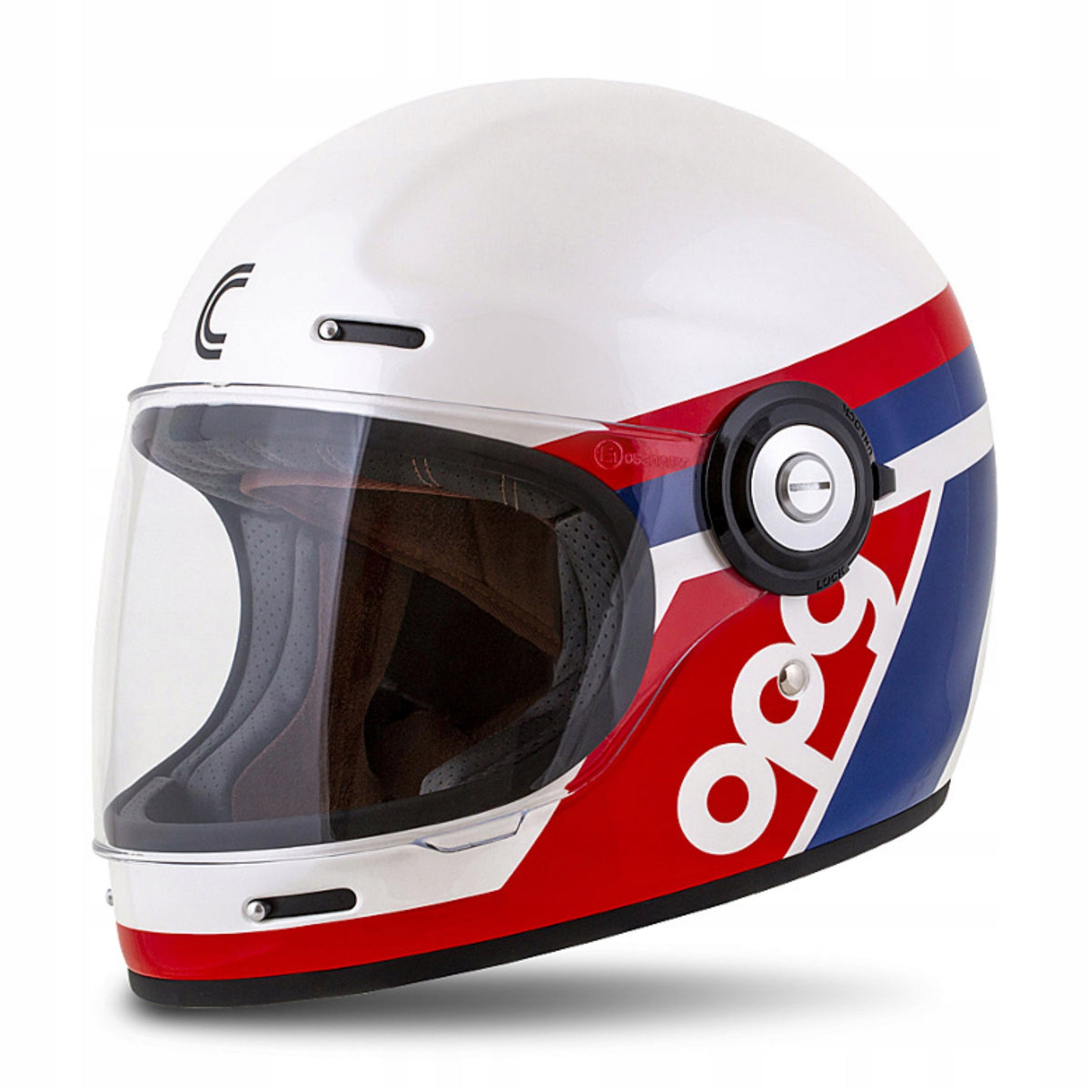 CASSIDA CZECH MOTORCYCLE HELMET FIBER OPG