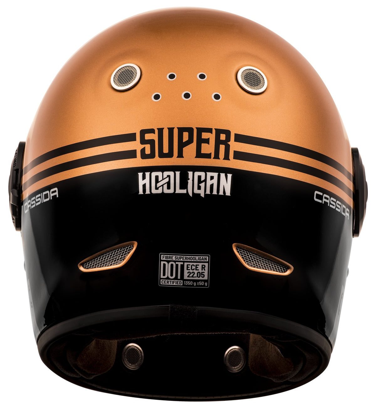 CASSIDA MOTORCYCLE HELMET FIBER SUPER HOOLIGAN Manufacturer's catalog number M140-1687