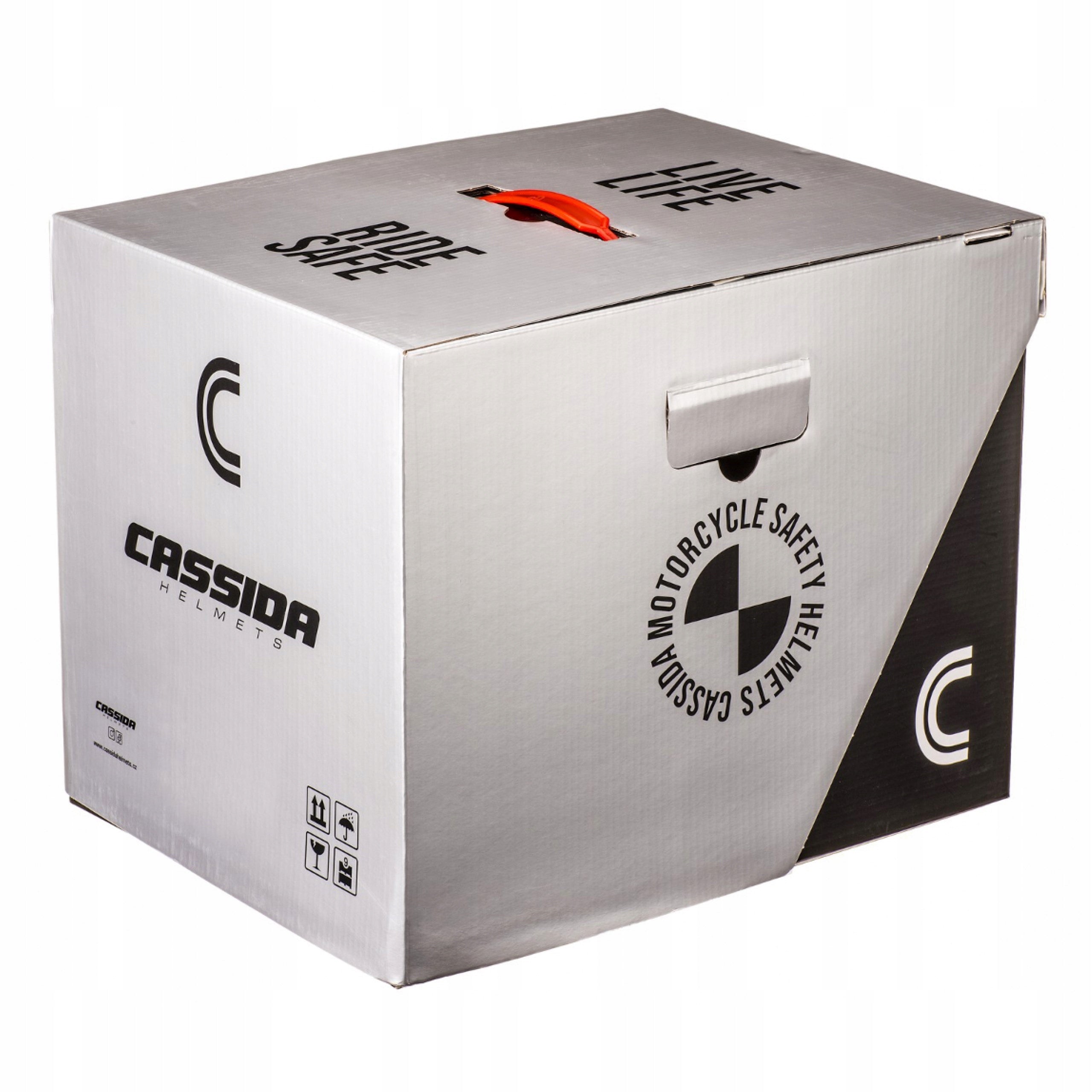 CASSIDA MOTORCYCLE HELMET HANDY PLUS LINEAR JET XS Manufacturer Cassida