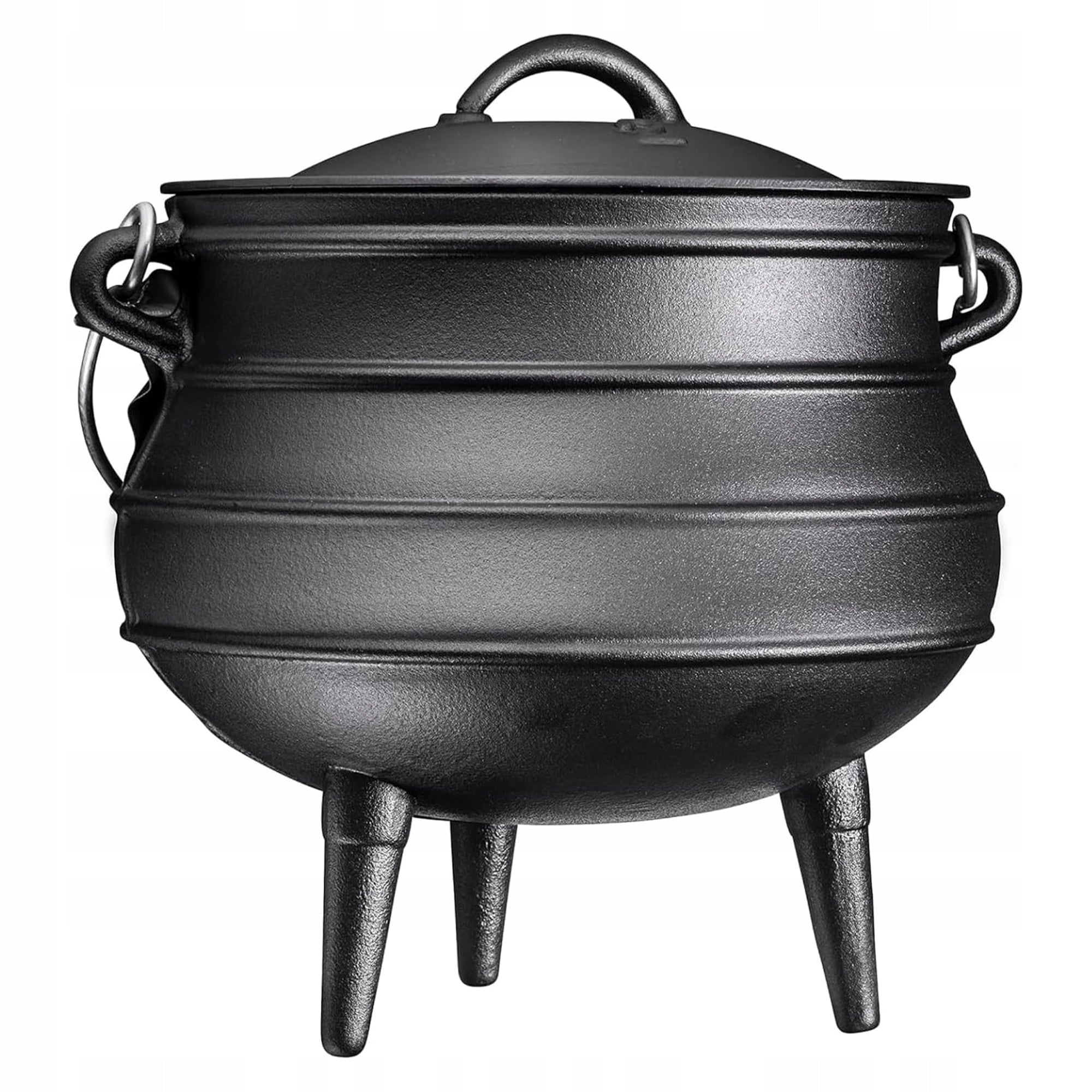 CAST IRON BOILER Hungarian Hunting POT STANDING HANGING CAST IRON 9,3L Manufacturer Silesia Emalia
