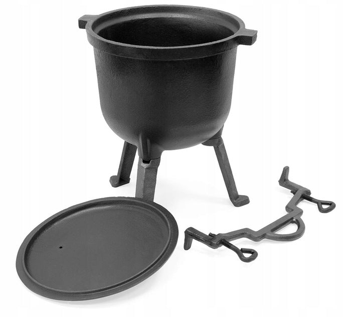 CAST IRON Boiler 10L + FREEBIE Glove ROASTED STEWS potatoes Manufacturer Meyerhoff