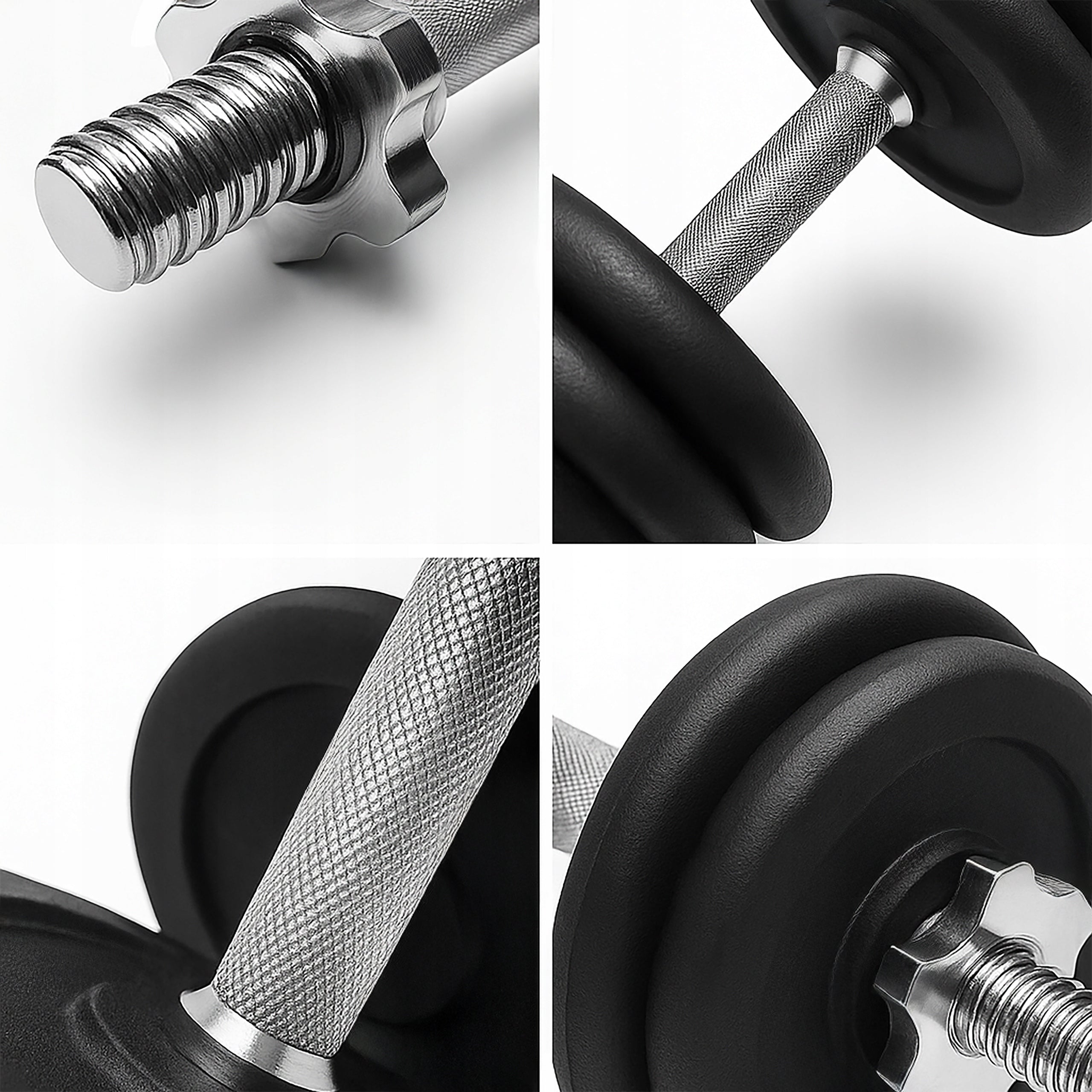 CAST IRON DUMBBELLS 2x20 kg neck Plates set 40kg Packaging status original
