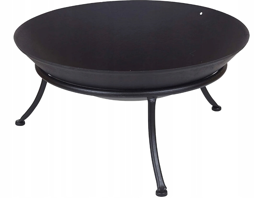 CAST IRON GARDEN FIREPLACE DURABILITY FOR YEARS WITH STAND Product height 26 cm