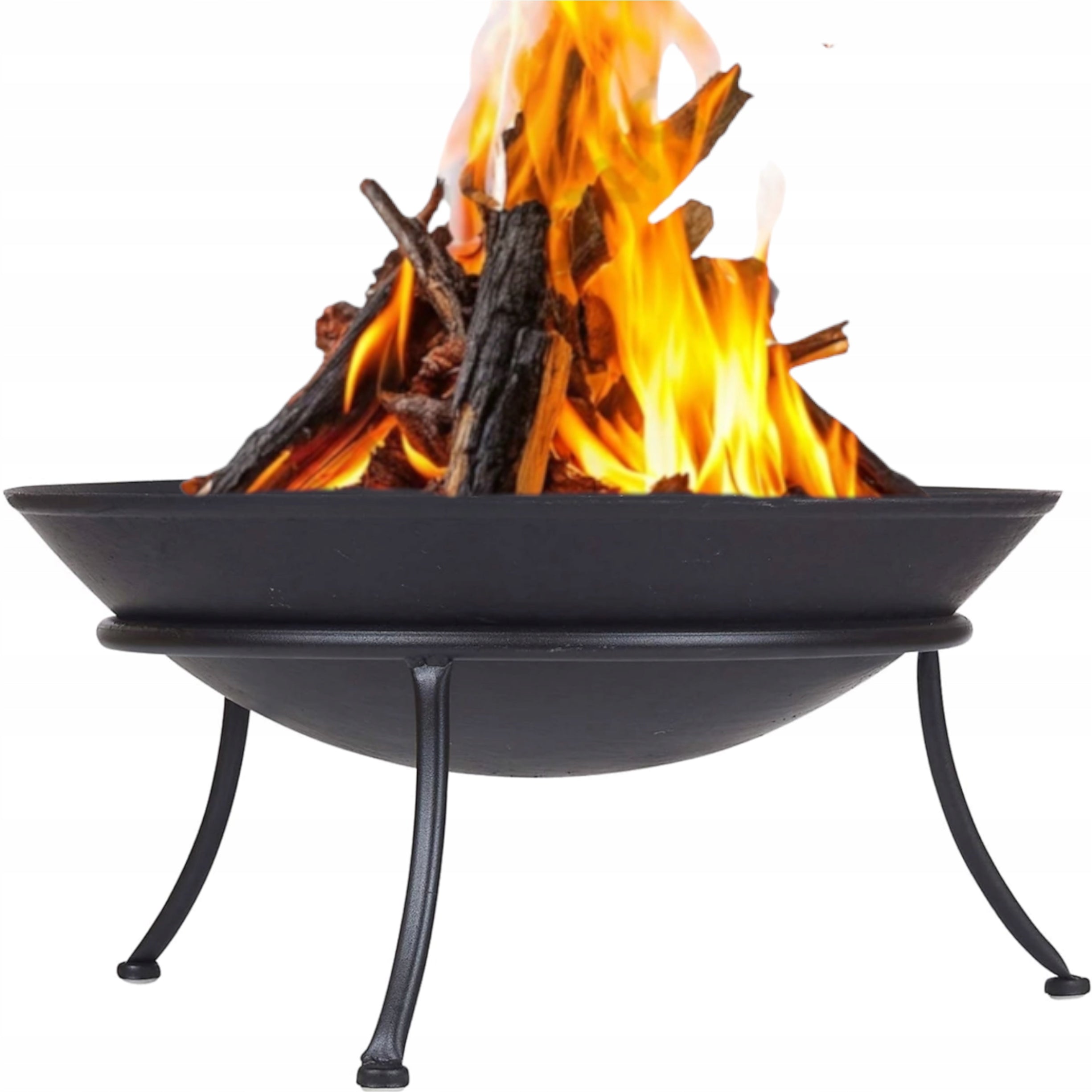 CAST IRON GARDEN FIREPLACE DURABILITY FOR YEARS WITH STAND