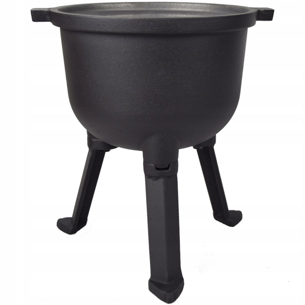 CAST IRON HUNTING CAULDRON 8L FOR BONFIRE ROASTS ROAST STEW KAWMET EAN (GTIN) 5903728888200