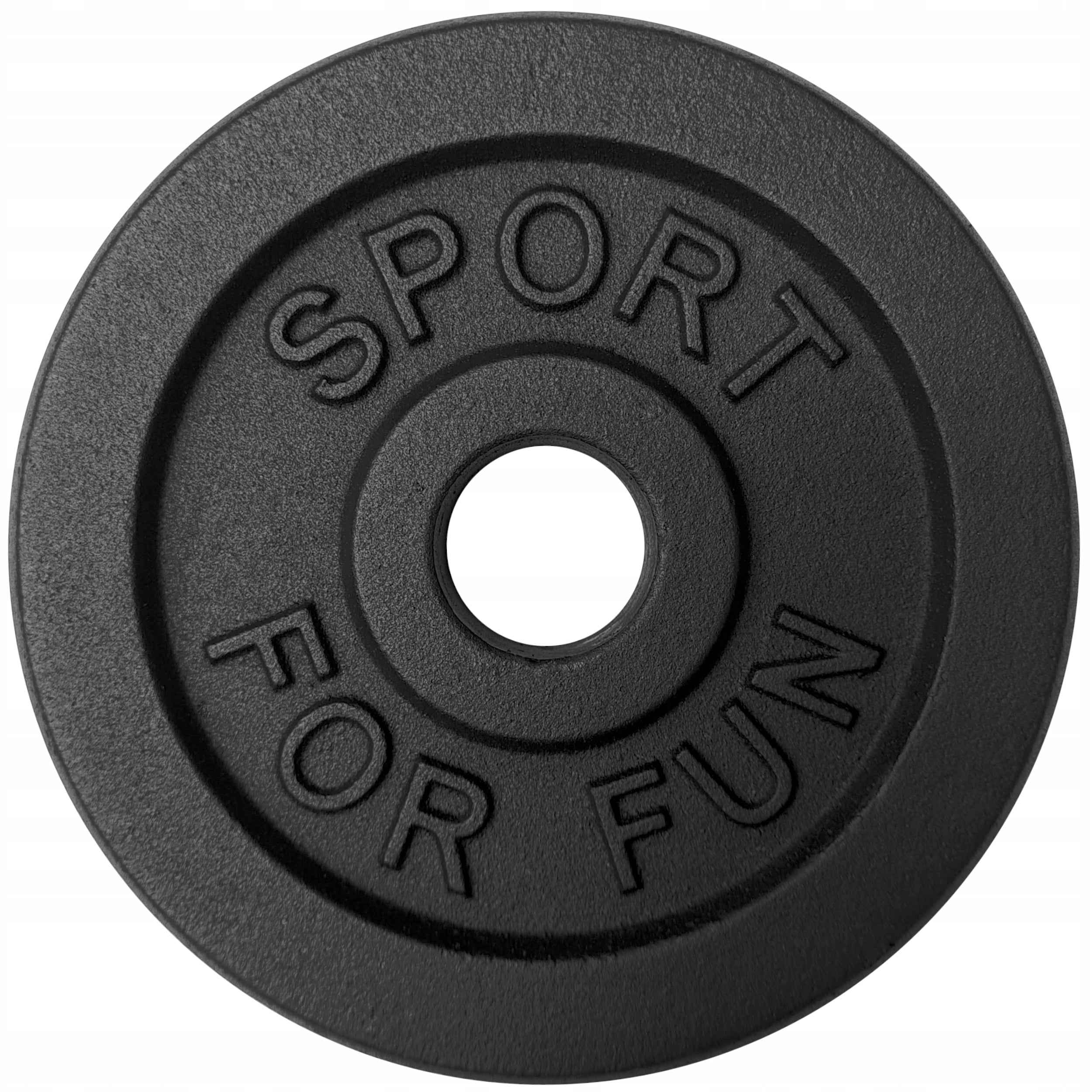 CAST IRON LOAD 4x2,5kg SET 10kg plate 28mm Manufacturer code ZTŻ-4x2,5kg-SFF