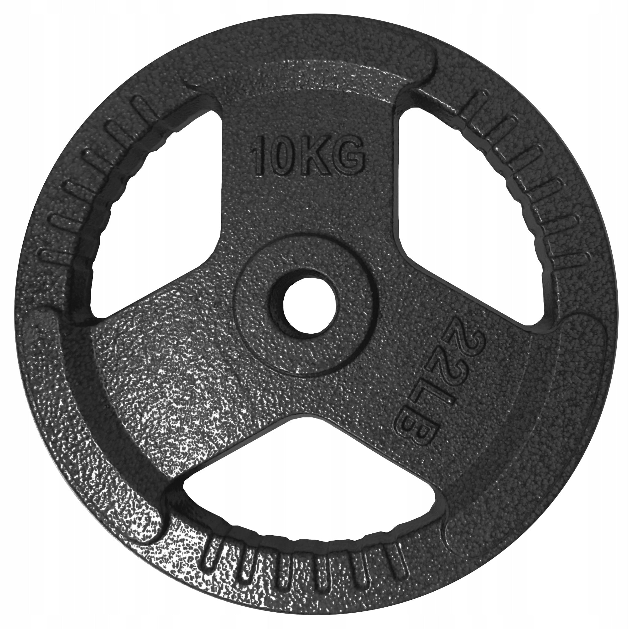 CAST IRON PLATE 10kg handlebar 29mm for dumbbell neck for gym