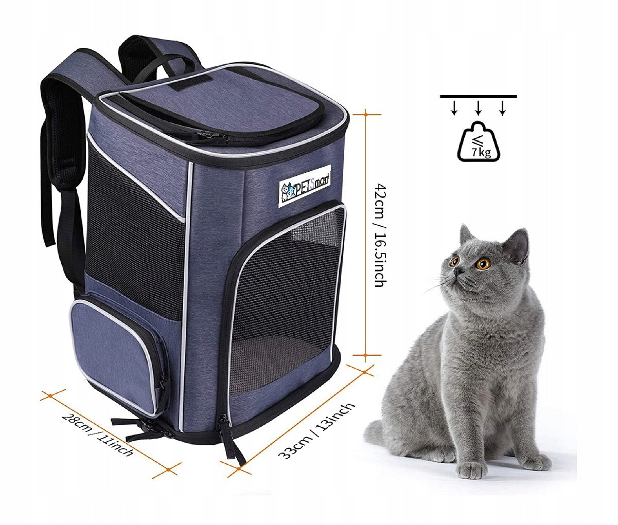 CAT BACKPACK DOG Transporter Bag LARGE Brand GALAXIA