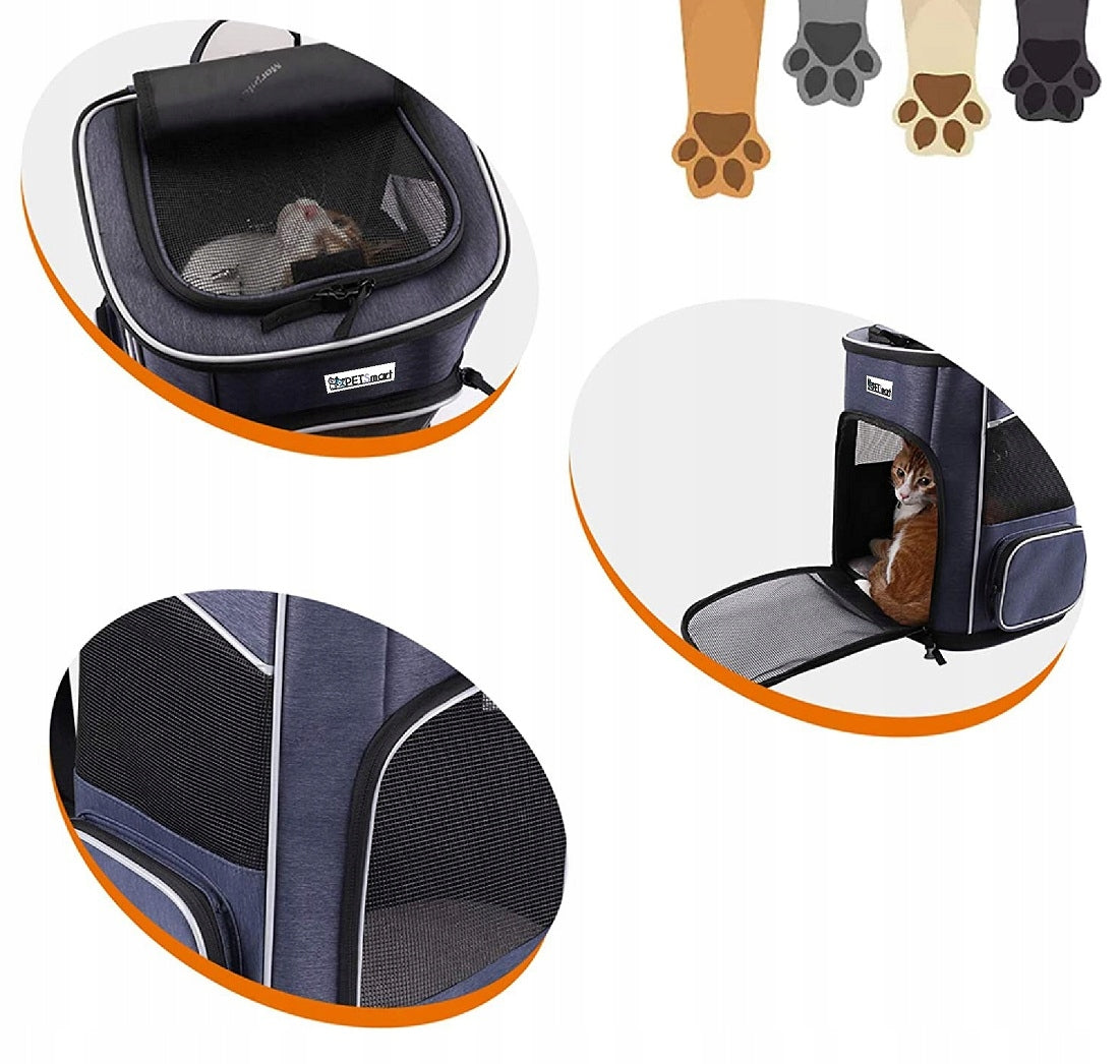 CAT BACKPACK DOG Transporter Bag LARGE Packaging status original