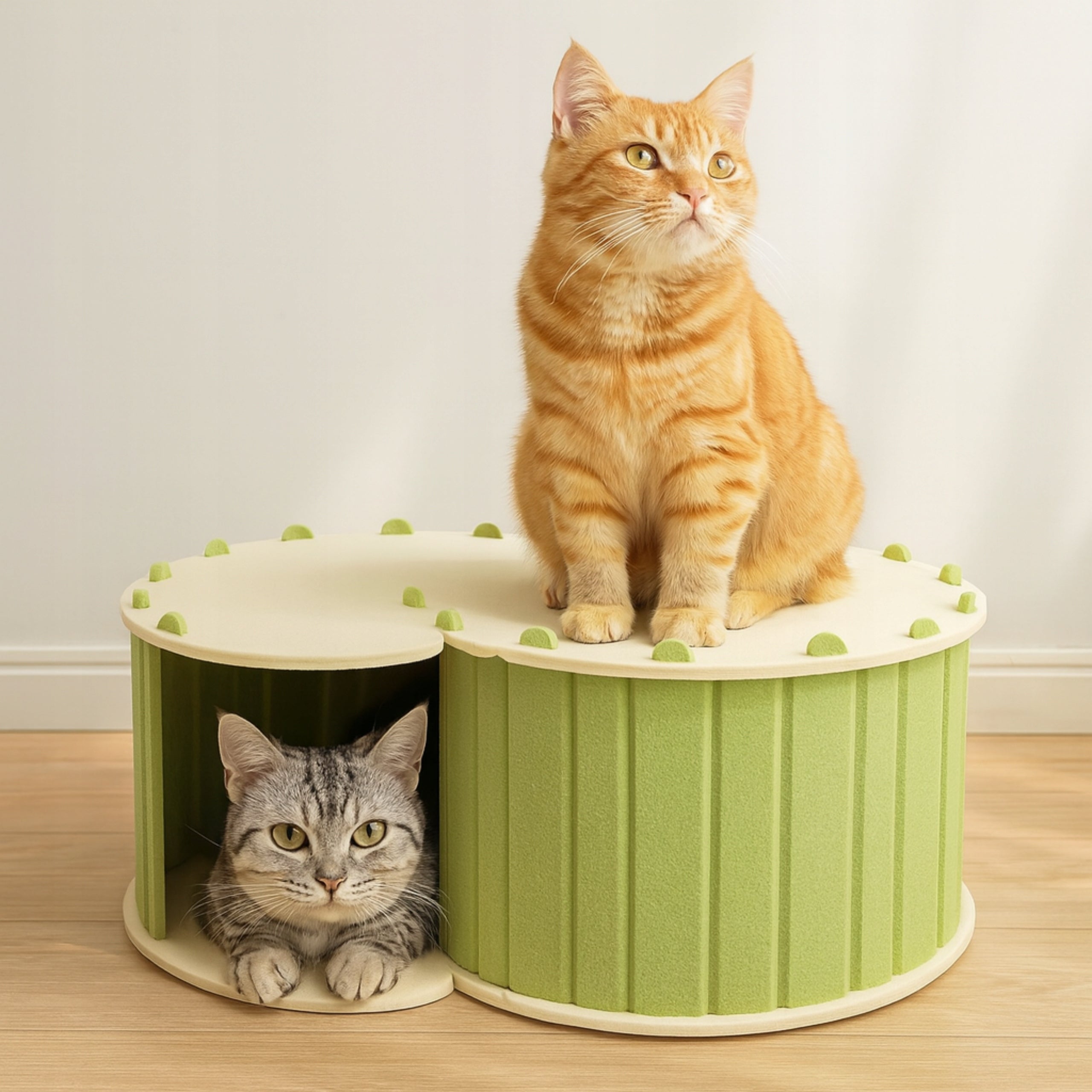 CAT BED BOOTH COTTAGE 58x39x29 cm WILL FIT TWO CATS SIEMIEC Packaging status original