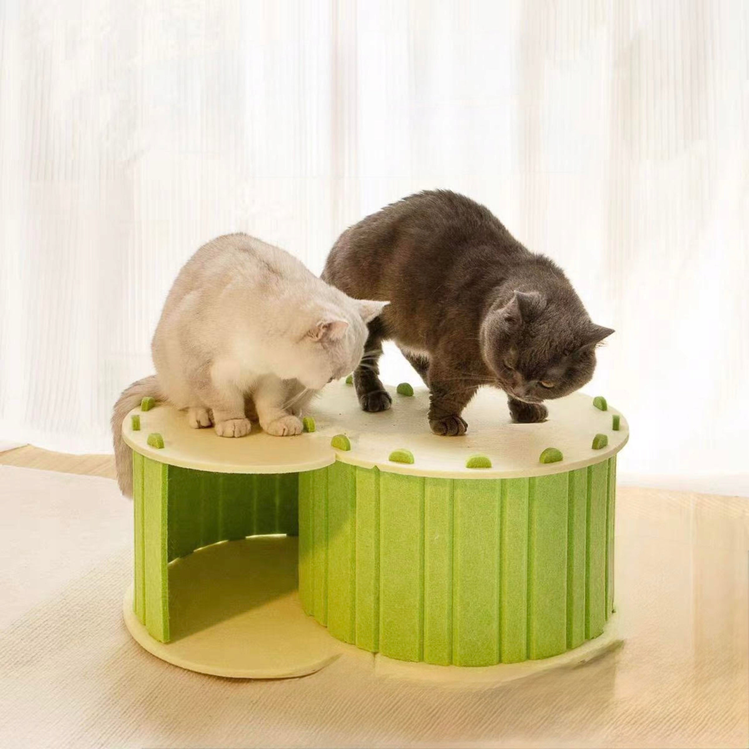 CAT BED BOOTH COTTAGE 58x39x29 cm WILL FIT TWO CATS SIEMIEC Trade name SIEMIEC Legowisko dla zwierząt 17