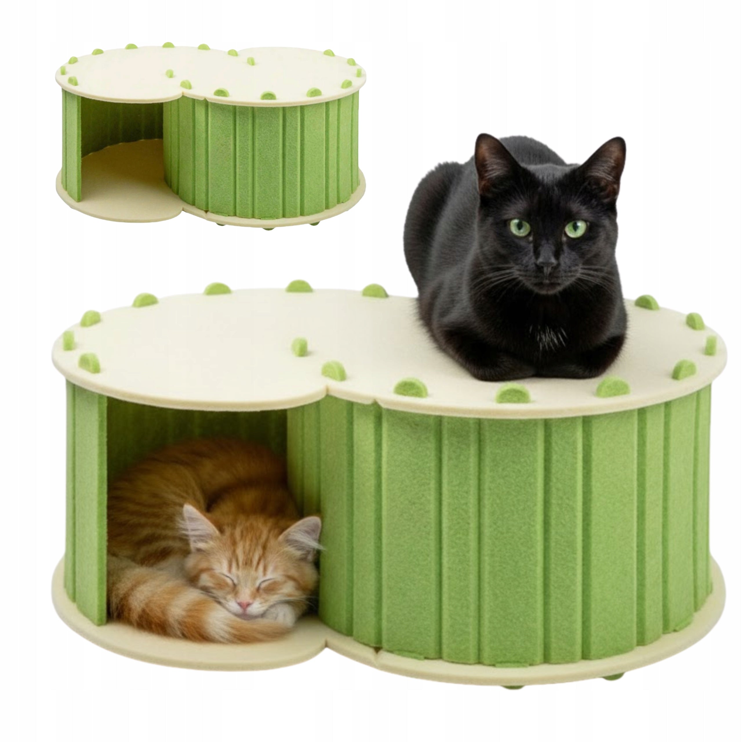 CAT BED BOOTH COTTAGE 58x39x29 cm WILL FIT TWO CATS SIEMIEC
