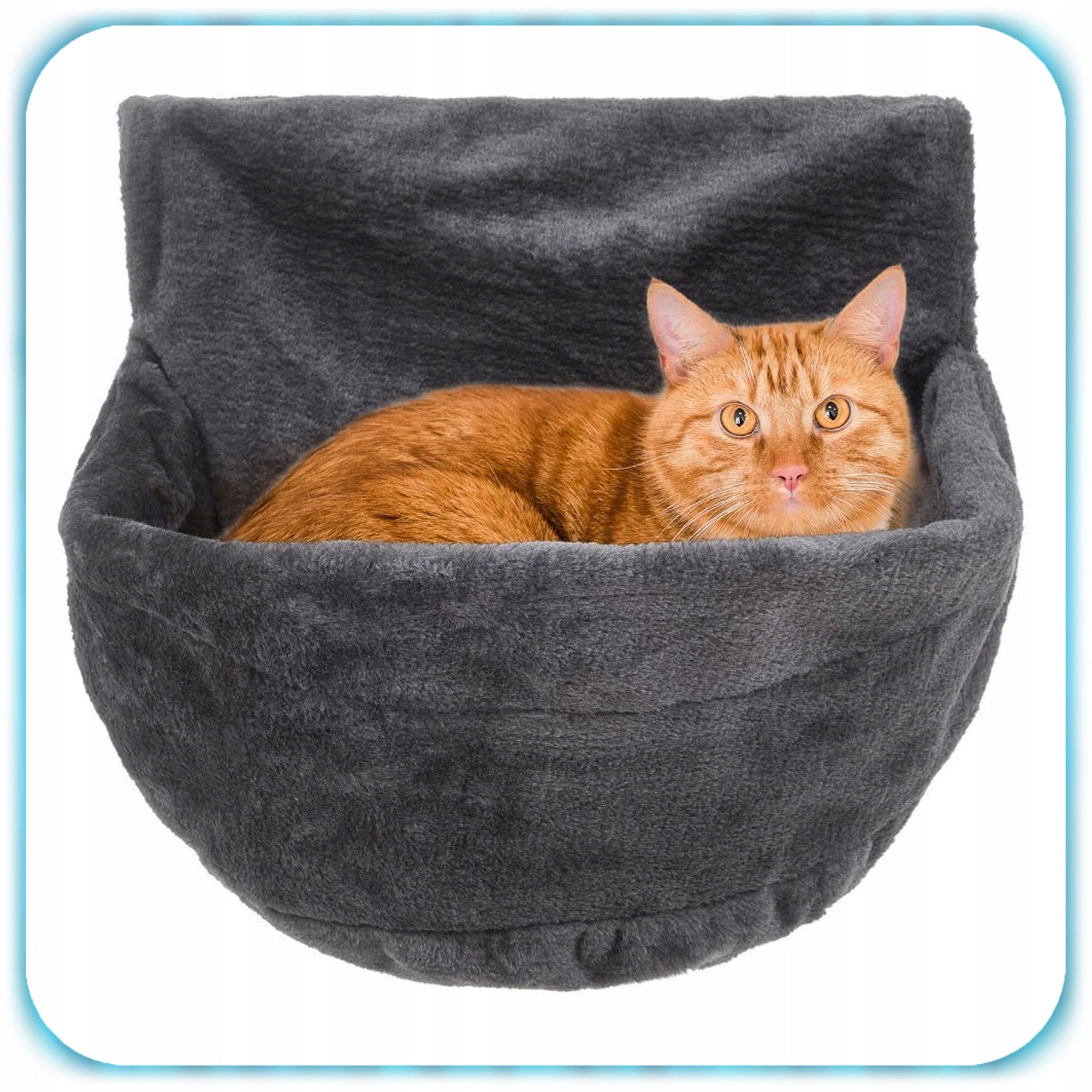 CAT BED HANGING RADIATOR HEATER HAMMOCK PLUSH BED 47x40 Kind hammock
