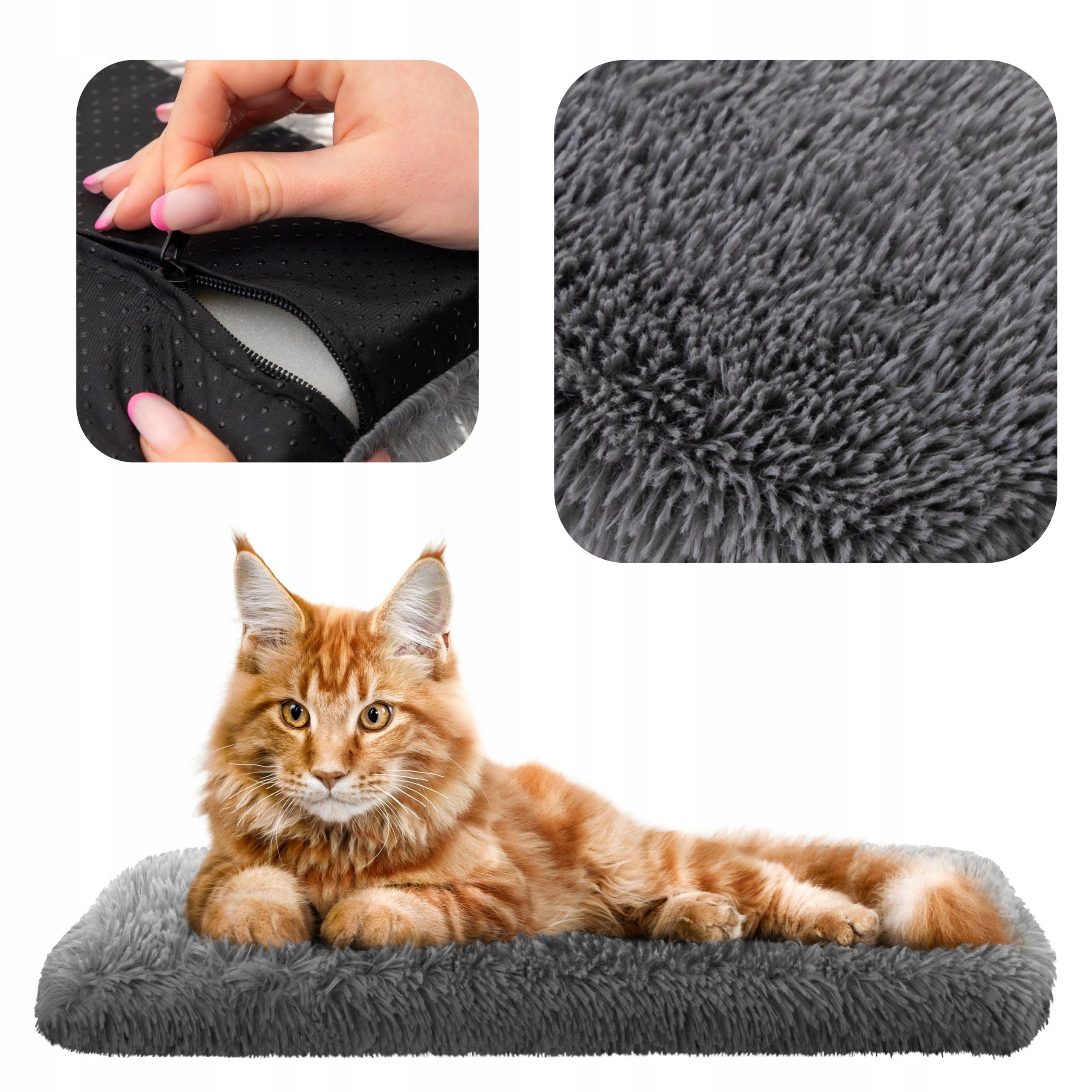 CAT BED for window sill Mat Mattress Bedding Cat bed 60x25 cm