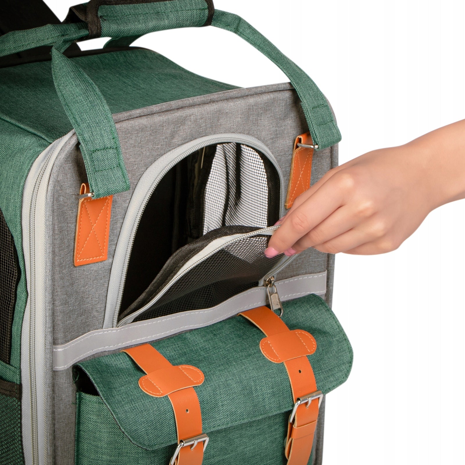 CAT DOG BACKPACK LIGHT NARROW WITH REFLECTIVE POCKETS AND VENTILATION Brand Furrever Friends