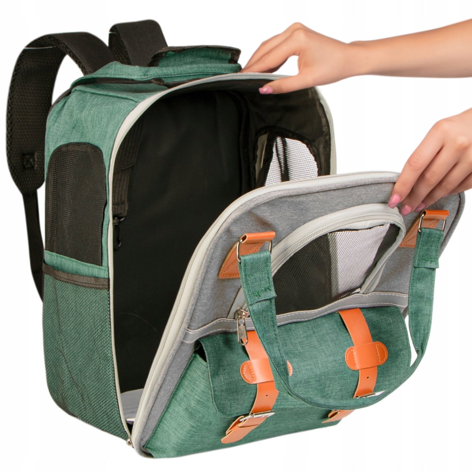CAT DOG BACKPACK LIGHT NARROW WITH REFLECTIVE POCKETS AND VENTILATION Manufacturer code PLECAK TRANSPORTER DLA KOTA I PSA CITFIT
