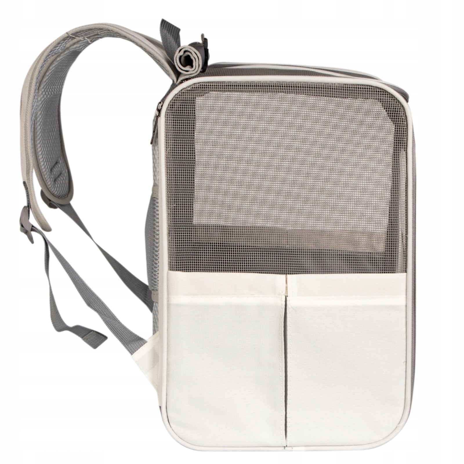 CAT DOG BACKPACK STRONG WITH WINDOW LEASH VENTILATION AND ROLLER BLIND Product width 34 cm