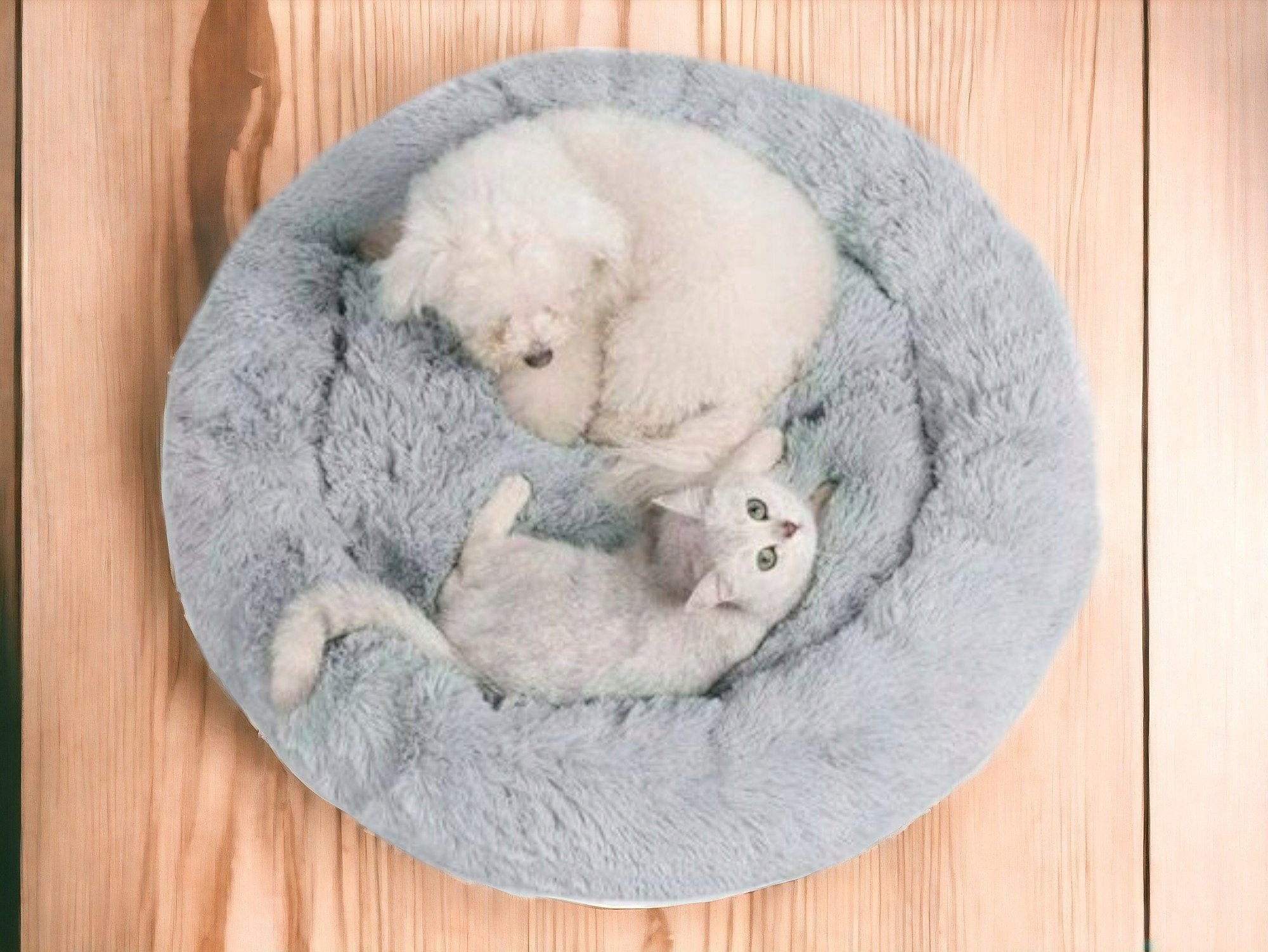 CAT DOG BED HAIRY FLUFFY PILLOW PLUSH PILLOW 80cm Brand Przydasie.pl