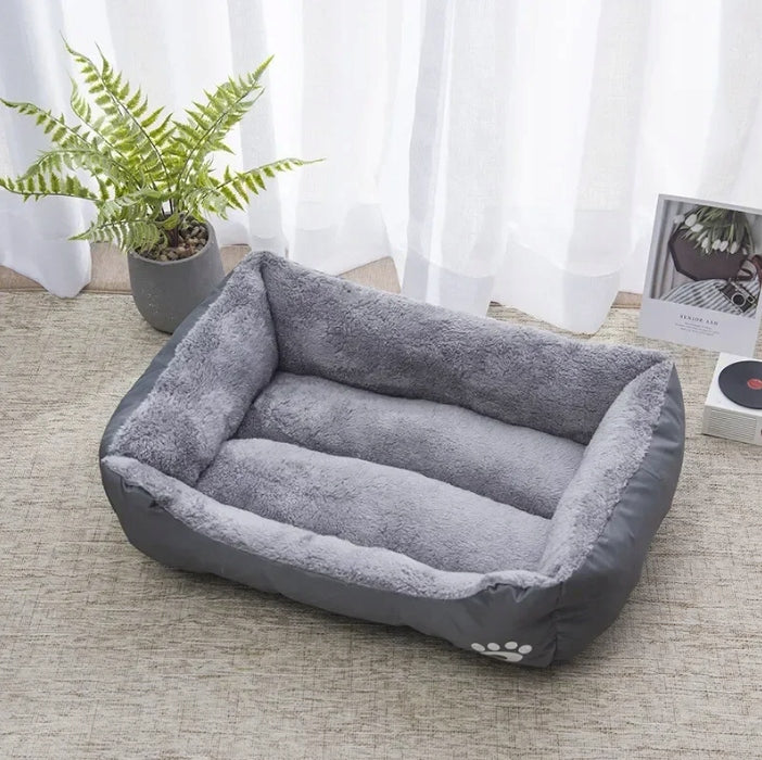 CAT DOG BED WATERPROOF SOFT 60x45cm SOFA PILLOW COUCH Brand SATIS