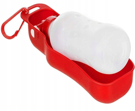 CAT DOG BOWL BOTTLE PORTABLE WITH WATER TRAVEL CLIP Material made from a synthetic material