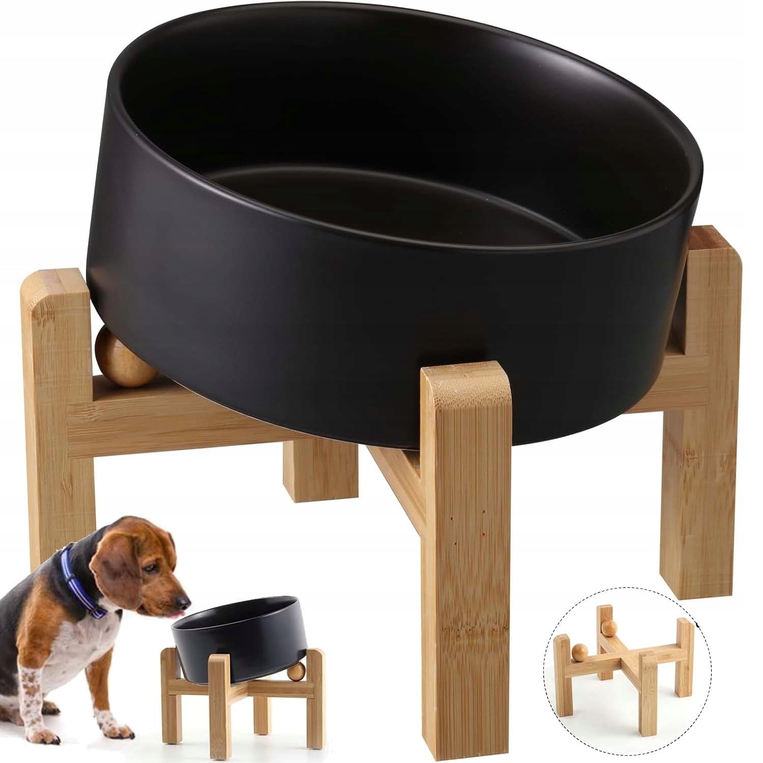 CAT DOG BOWL CERAMIC ON BOWL STAND CERAMIC TILT ANGLE15° Device type single bowl