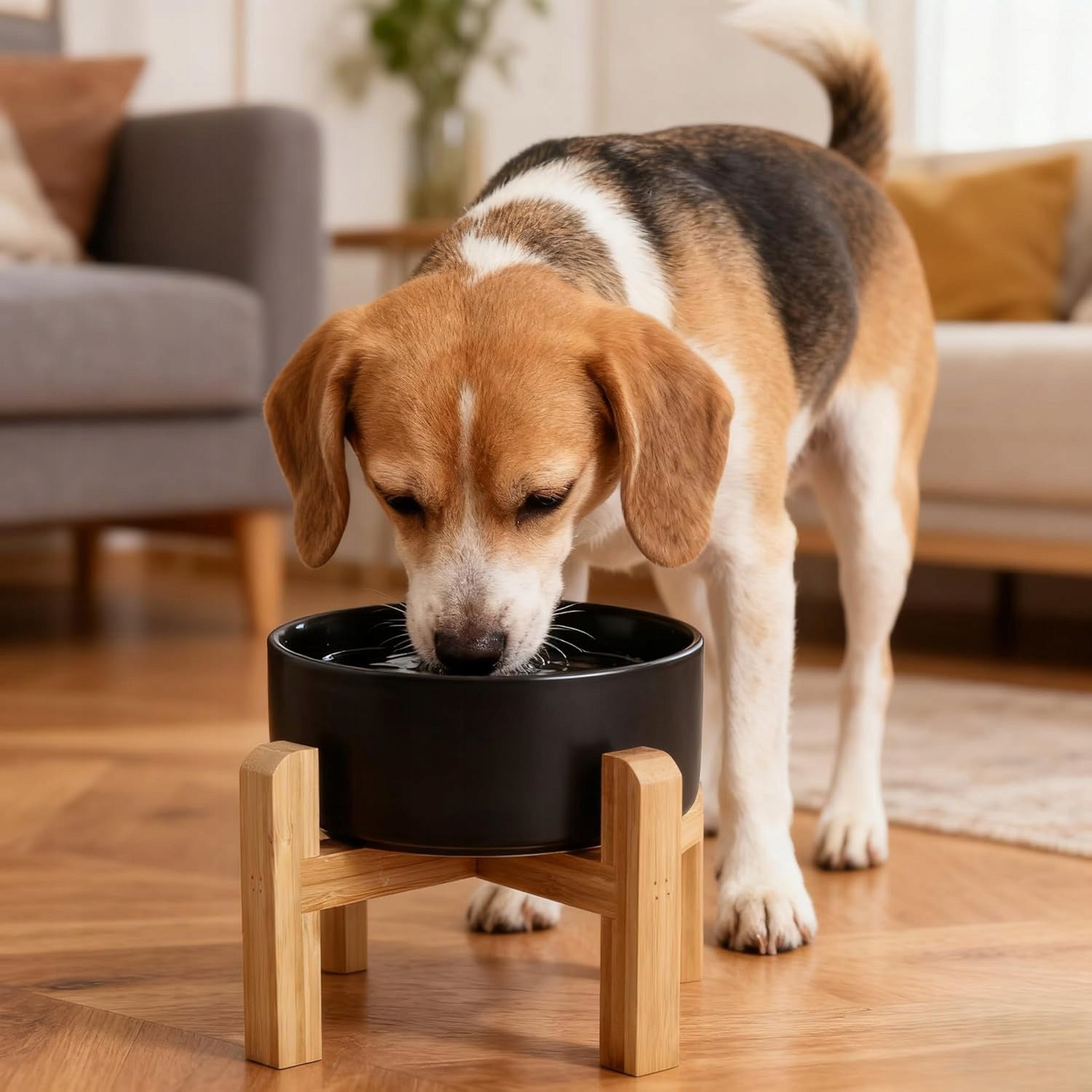 CAT DOG BOWL CERAMIC ON BOWL STAND CERAMIC TILT ANGLE15° EAN (GTIN) 798745565358