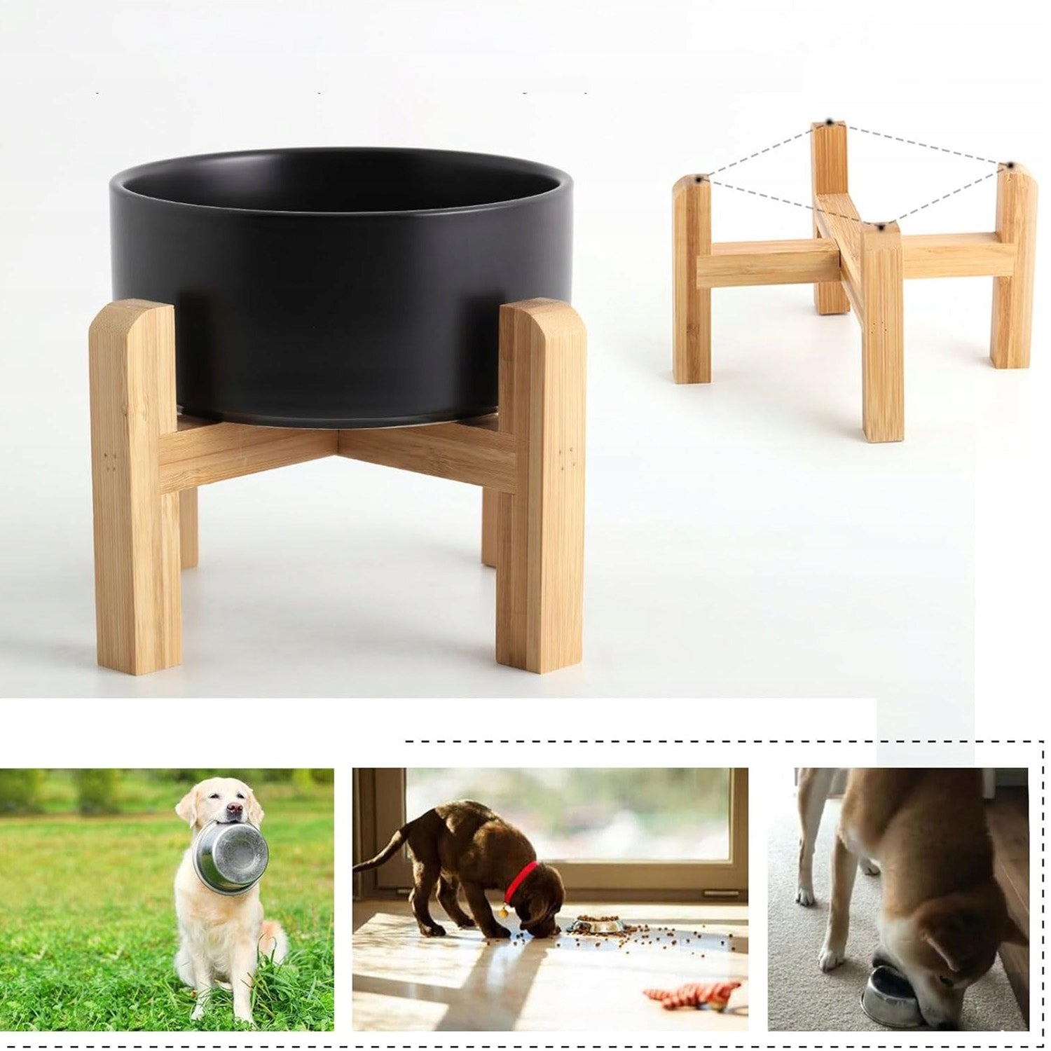 CAT DOG BOWL CERAMIC ON BOWL STAND CERAMIC TILT ANGLE15° Manufacturer code 346TERHRTDFHBFR