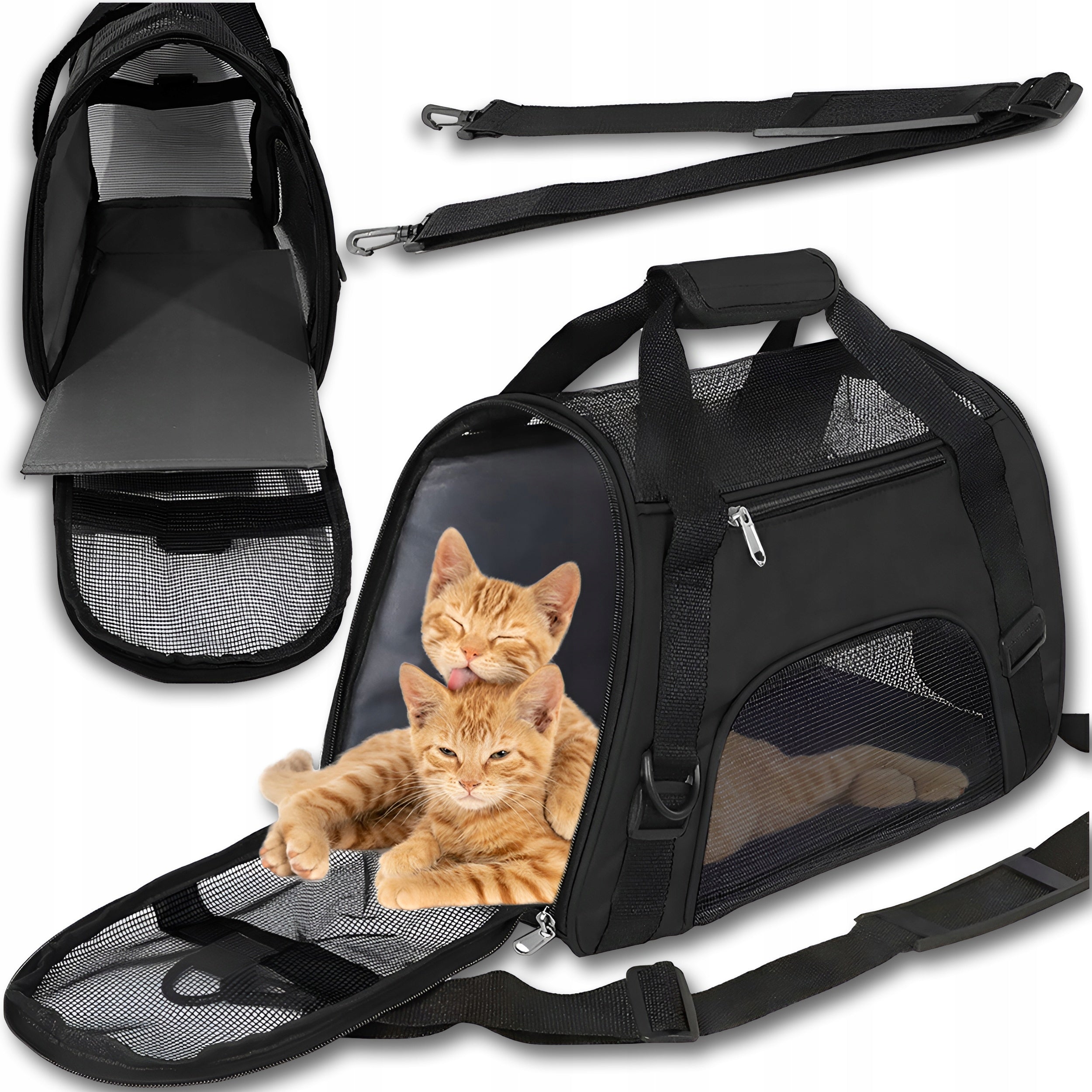 CAT DOG CARRIER ANIMAL FRAME BAG 2 COLORS 43*28*19 CM