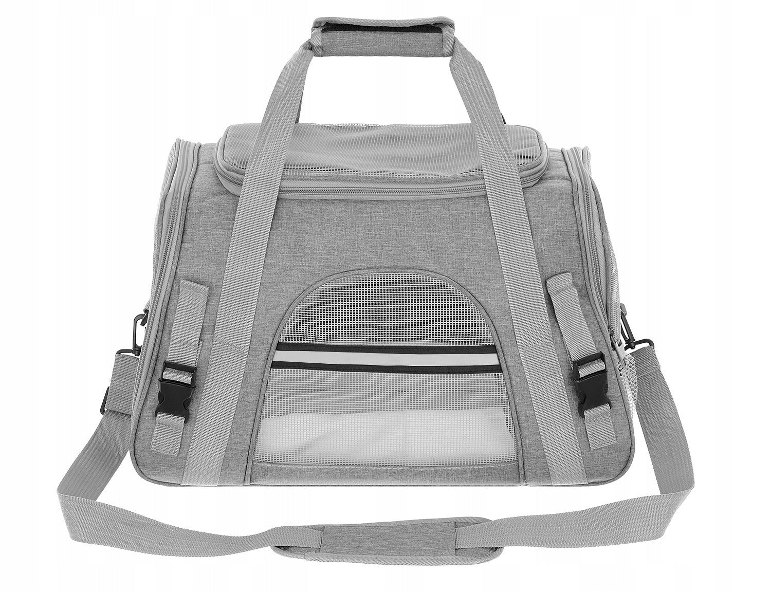 CAT DOG CARRIER BAG RIGID BED 43X25X28 CM GREY LARGE Brand KREOleo