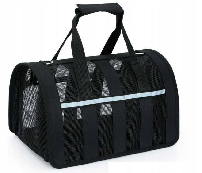 CAT DOG RABBIT ANIMALS CARRIER LARGE SOLID TRAVEL BAG BLACK Trade name TRANSPORTER DLA KOTA PSA KRÓLIKA SOLIDNA