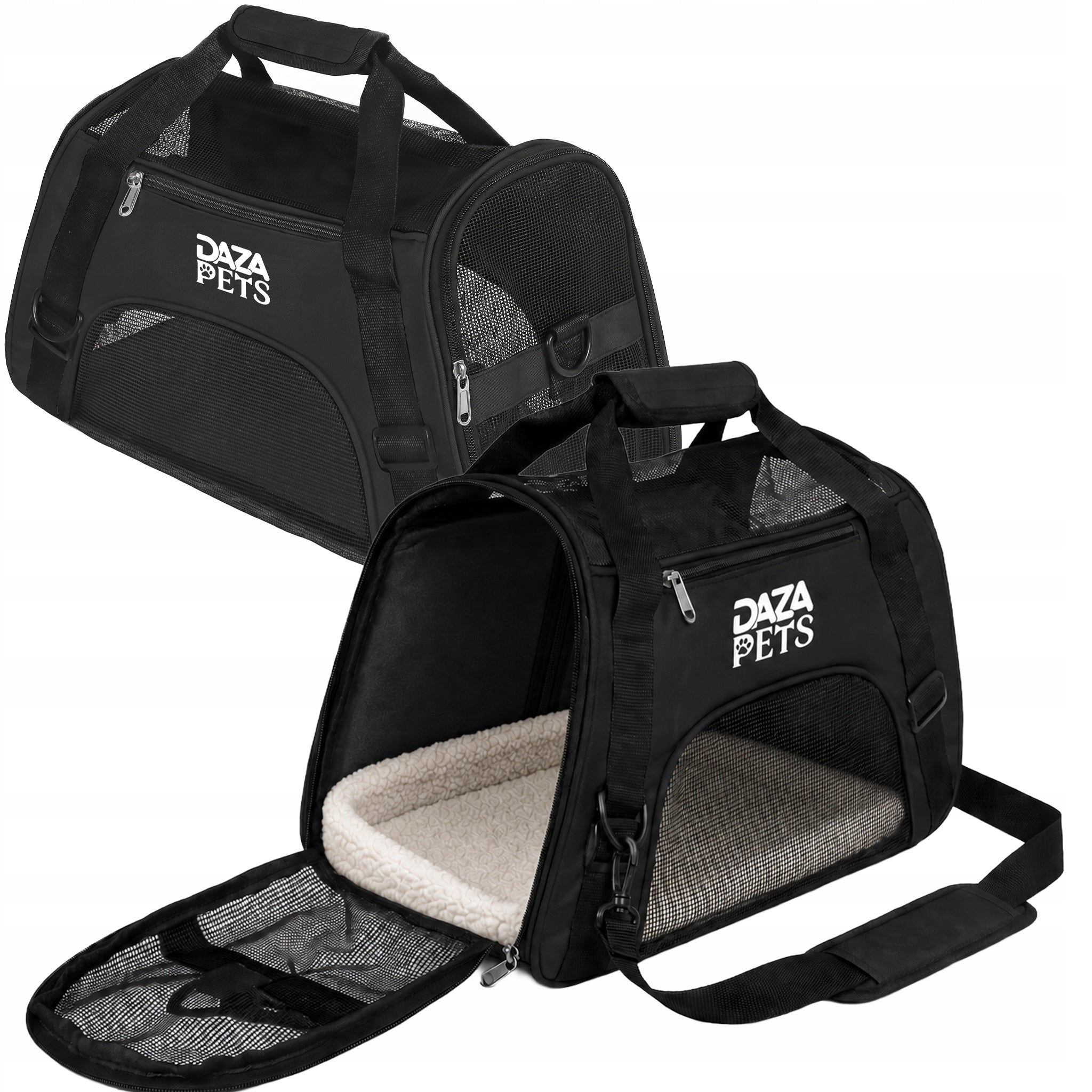 CAT DOG TRANSPORTER BACKPACK BAG FOLDING PLAYPEN BED WITH PILLOW