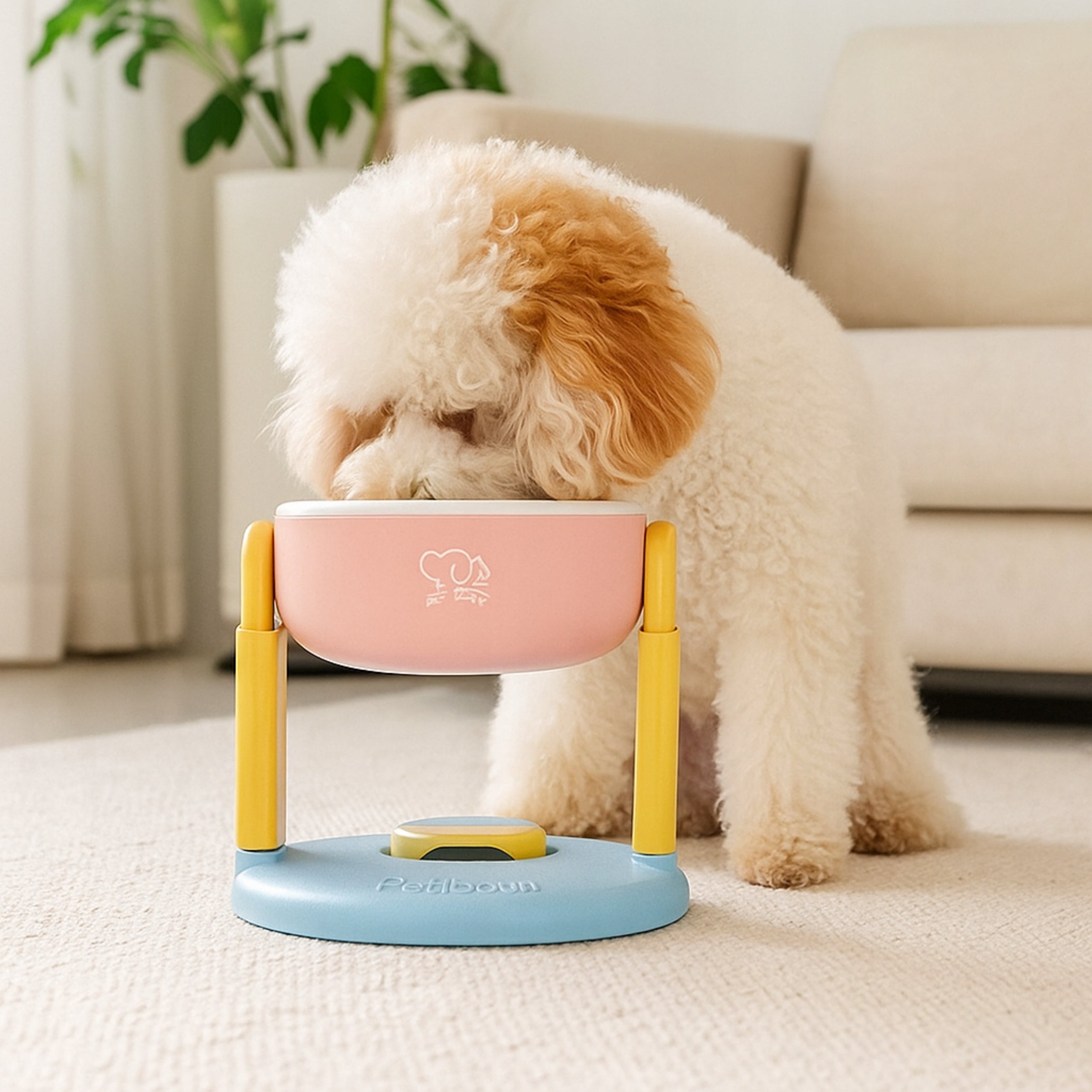 CAT DOG WATER STAND BOWL NON-SLIP ELEVATED FOOD Capacity 1 l