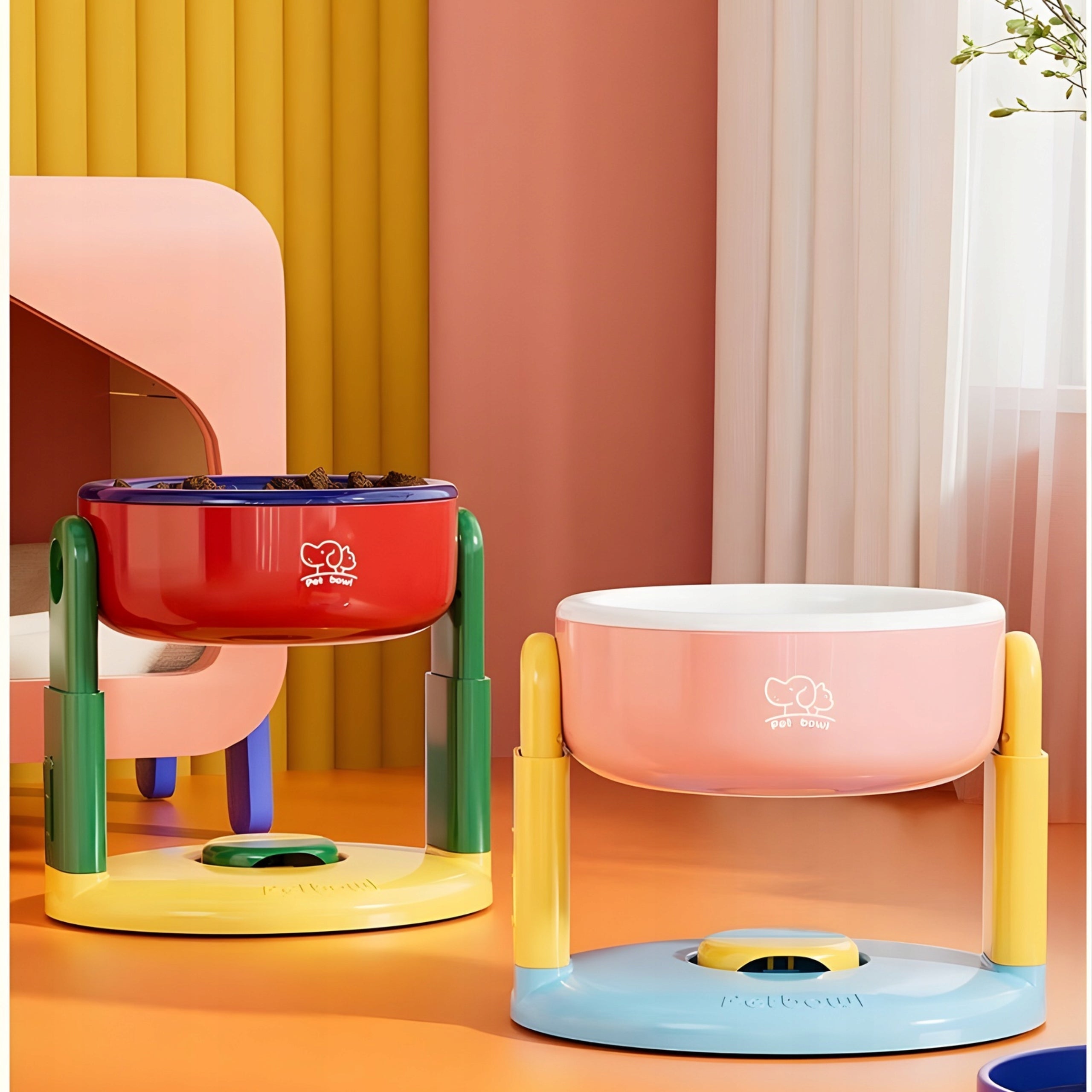 CAT DOG WATER STAND BOWL NON-SLIP ELEVATED FOOD Trade name SIEMIEC Miska dla zwierząt domowych 55