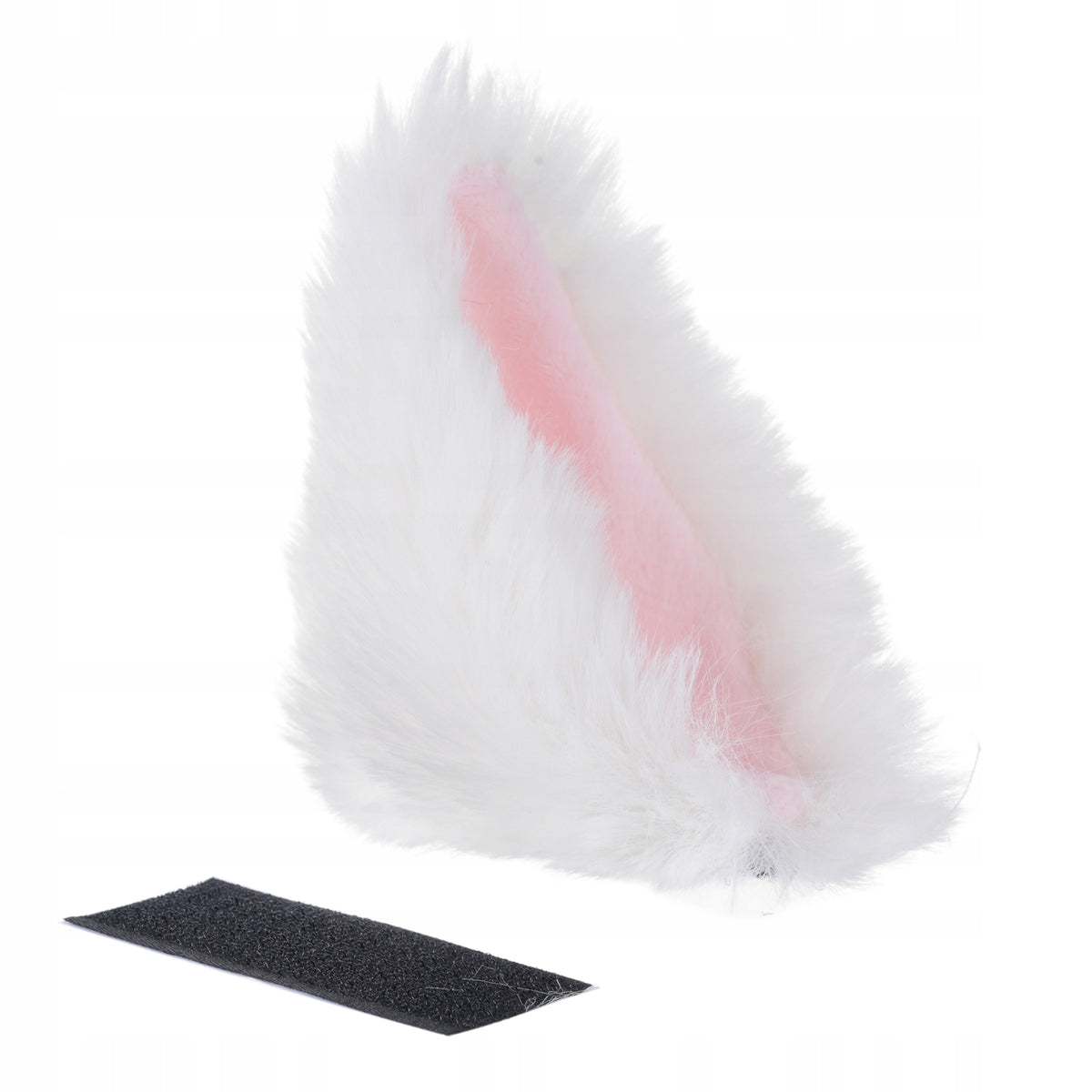 CAT EARS FOR HELMET FUR WHITE 2 PCS Manufacturer no brand