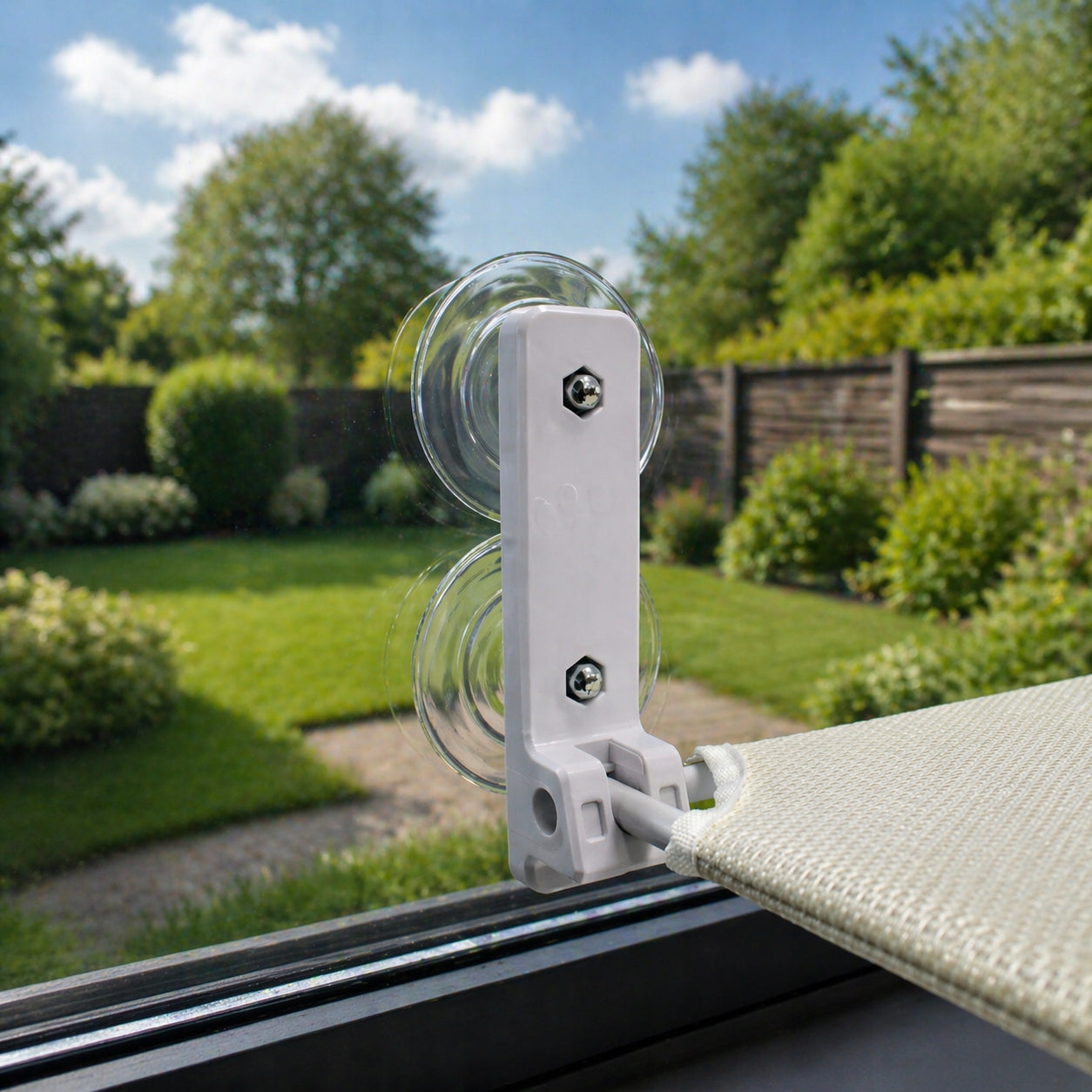 CAT HAMMOCK WINDOW BED STRONG SUCTION CUPS FOR FOLDING GLASS 21 KG Packaging status original
