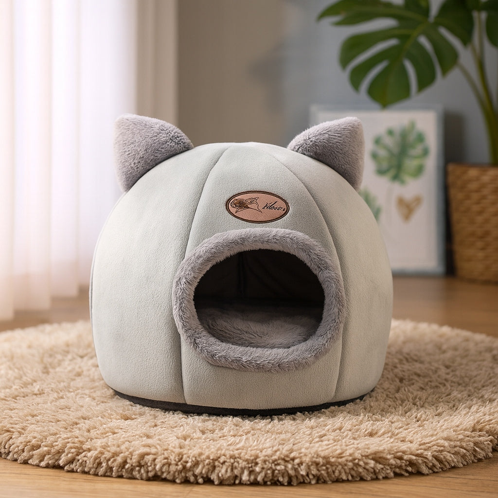 CAT HOUSE BED WARM BOOTH BEDDING ANTI-STRESS BED Brand Kanza