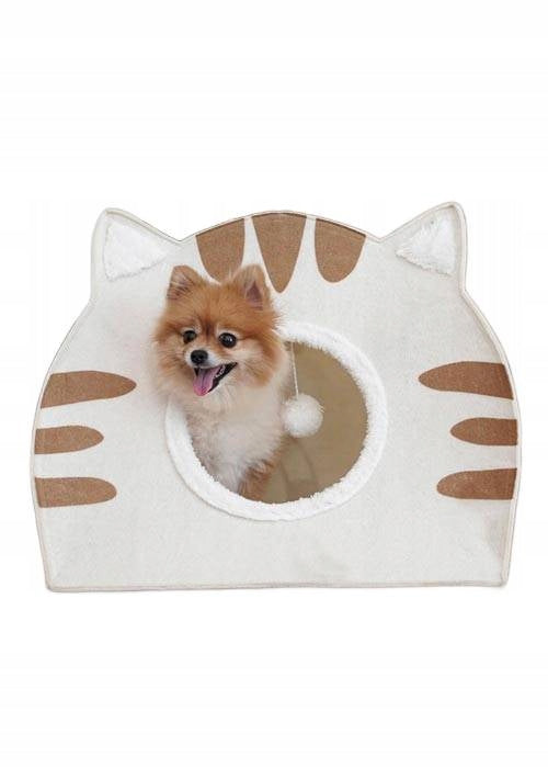 CAT HOUSE Booth Plush Bed For Winter XL 44*50*34CM