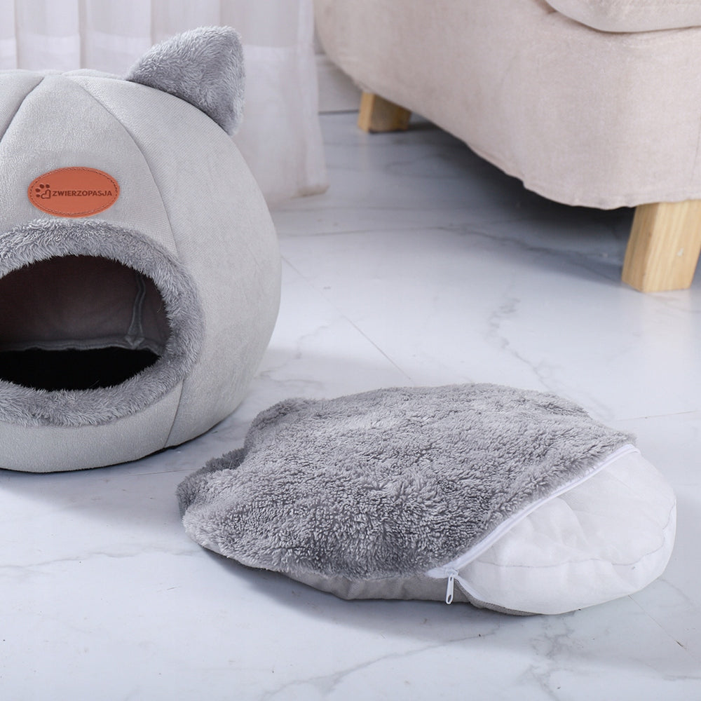 CAT HOUSE CAT BED DOG BOOTH INSULATED PLUSH PILLOW SOFT Manufacturer code 5905523060492