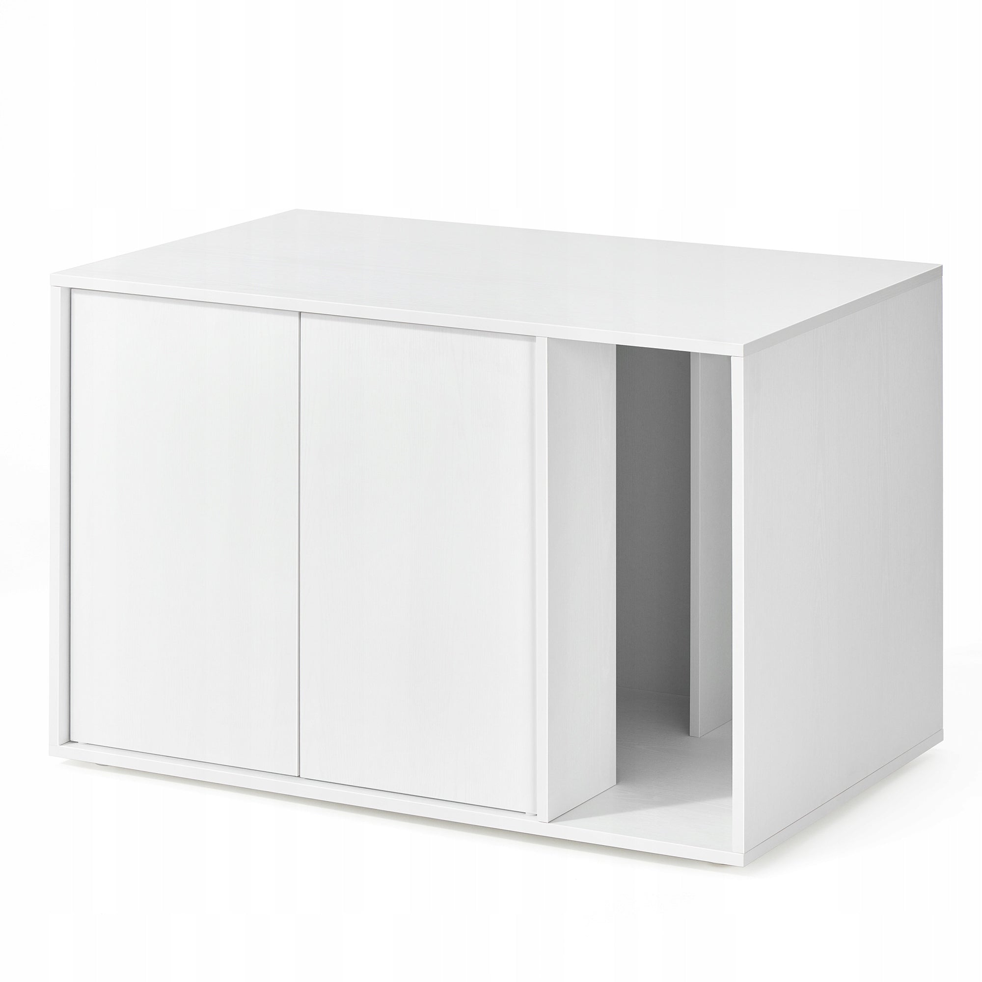CAT HOUSE LOCKABLE LITTER BOX CABINET CAT STORAGE BED