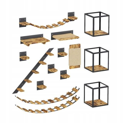 CAT HOUSE LOFT FURNITURE CAT ENCLOSURE SET