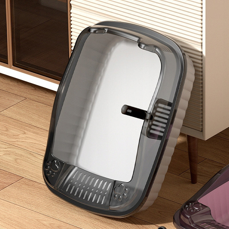 CAT LITTER BOX LARGE SOLID DURABLE OPEN TO LITTER + SPATULA EAN (GTIN) 5906022637567