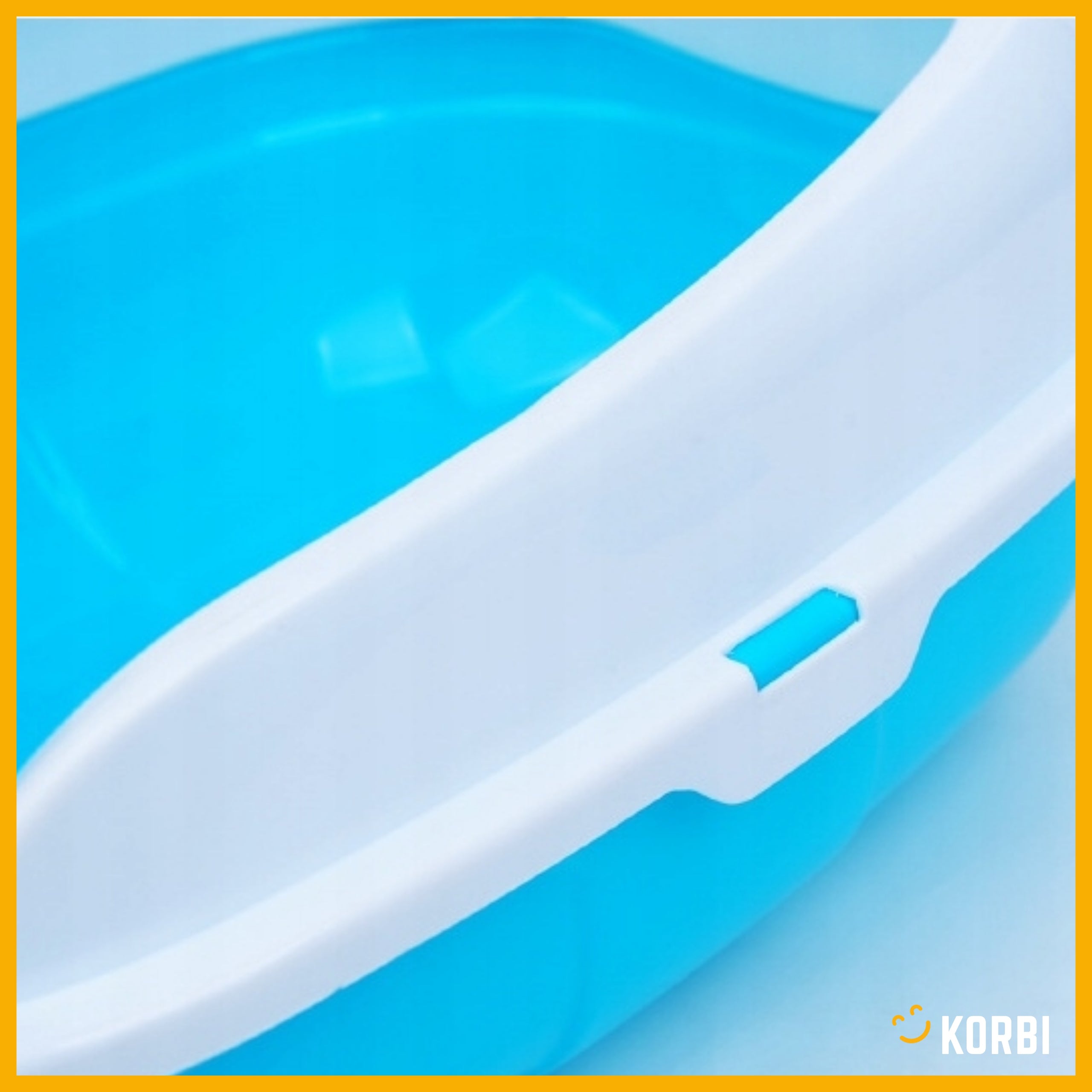 CAT LITTER BOX OPEN WITH LITTER FRAME COMFORTABLE TOILET SPATULA SET Kind open litter box