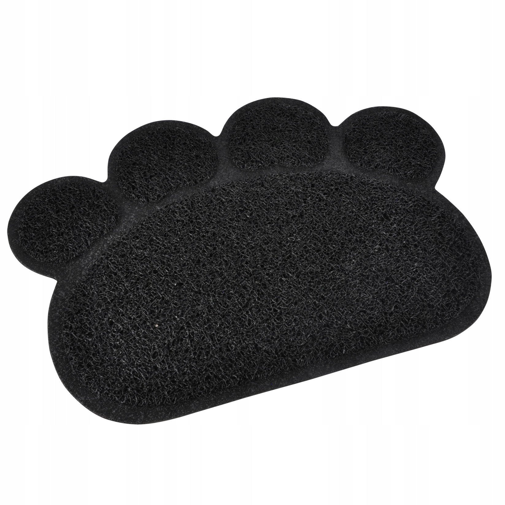 CAT MAT BEFORE LITTER BOX CAT PAW MAT 30x40 Color black