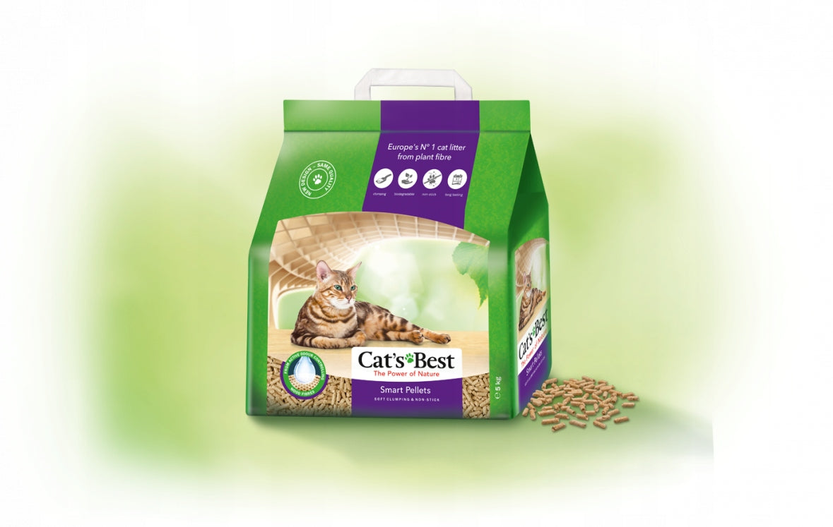 CAT'S BEST SMART PELLET 5L (2,5KG) WOODEN LITTER FOR LONG HAIRED CATS EAN (GTIN) 4002973202135