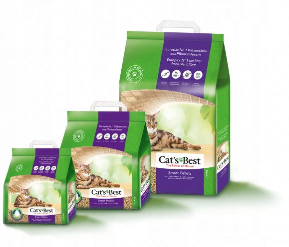 CAT'S BEST SMART PELLET 5L (2,5KG) WOODEN LITTER FOR LONG HAIRED CATS Manufacturer code CB-202135