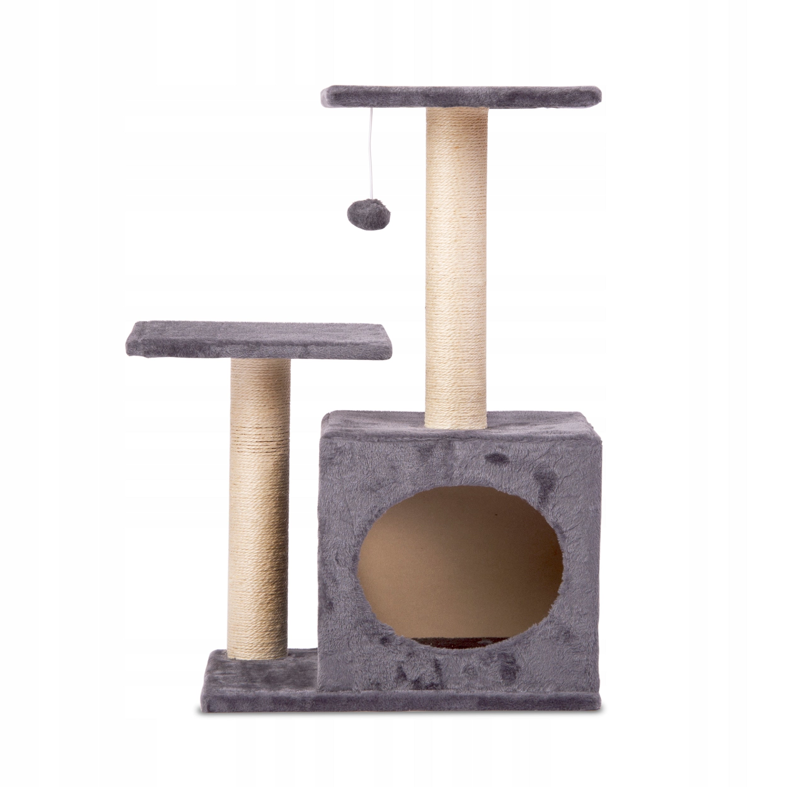 CAT SCRATCH TREE HOUSE BED 71cm Brand Pethaus