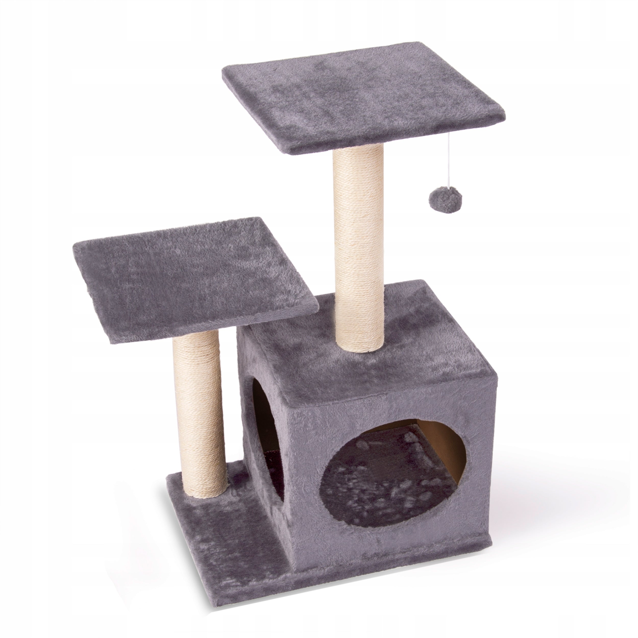 CAT SCRATCH TREE HOUSE BED 71cm EAN (GTIN) 5908220470793