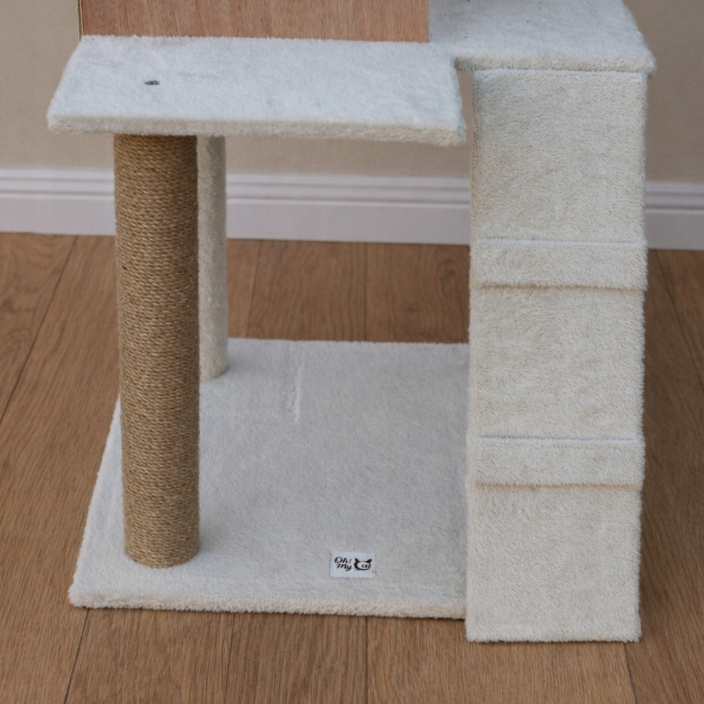 CAT SCRATCHER 133cm! NEW~ High tower LARGE SIZAL BED HAMMOCK EARS Trade name DRAPAK DLA KOTA Wysoka wieża do drapania BUDKA legowisko HAMAK USZY 133cm