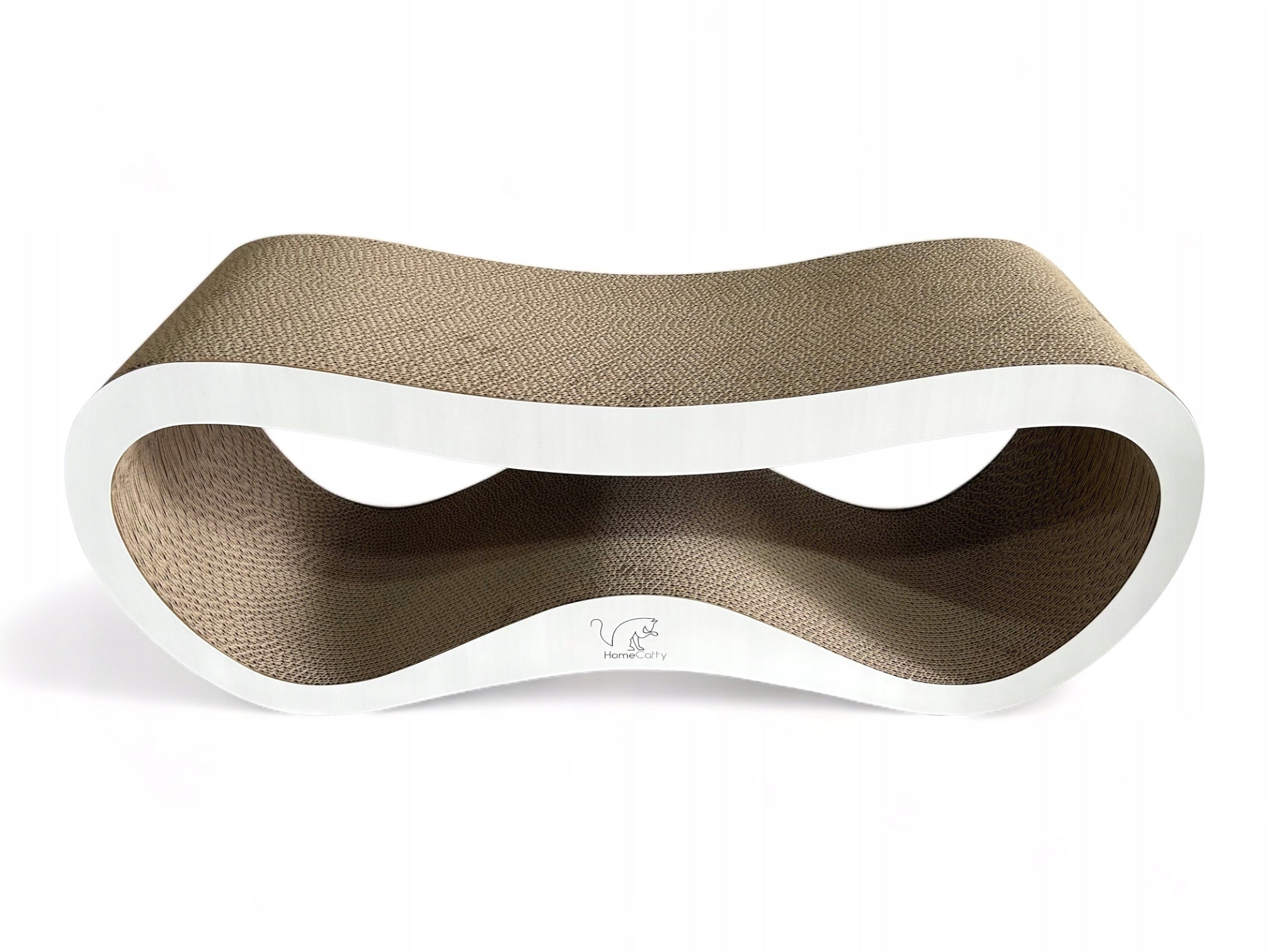CAT SCRATCHER CARDBOARD LARGE 75x26x25 cm CARDBOARD BED HomeCatty Height (cm) up to 60 cm