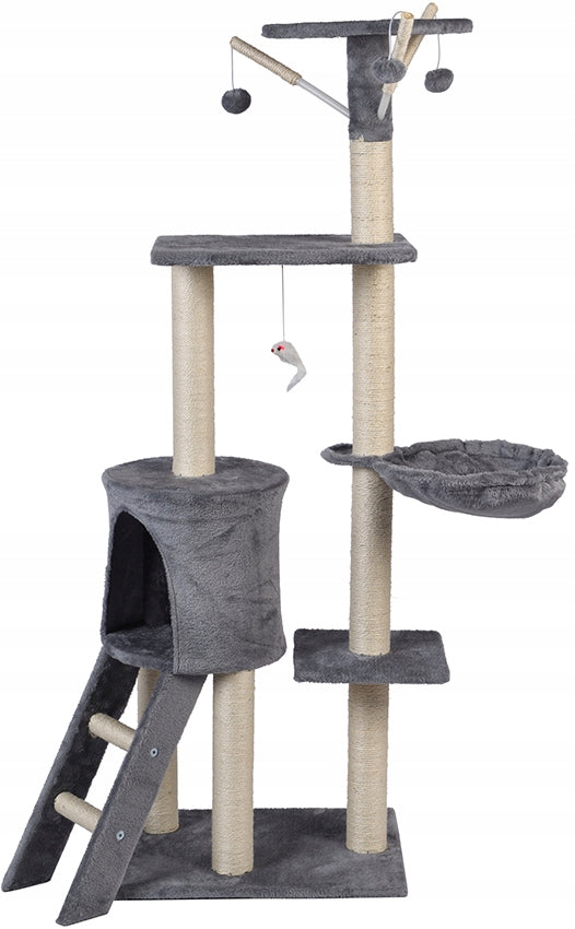 CAT SCRATCHER HOUSE BED POST WITH TOYS Manufacturer code 1808